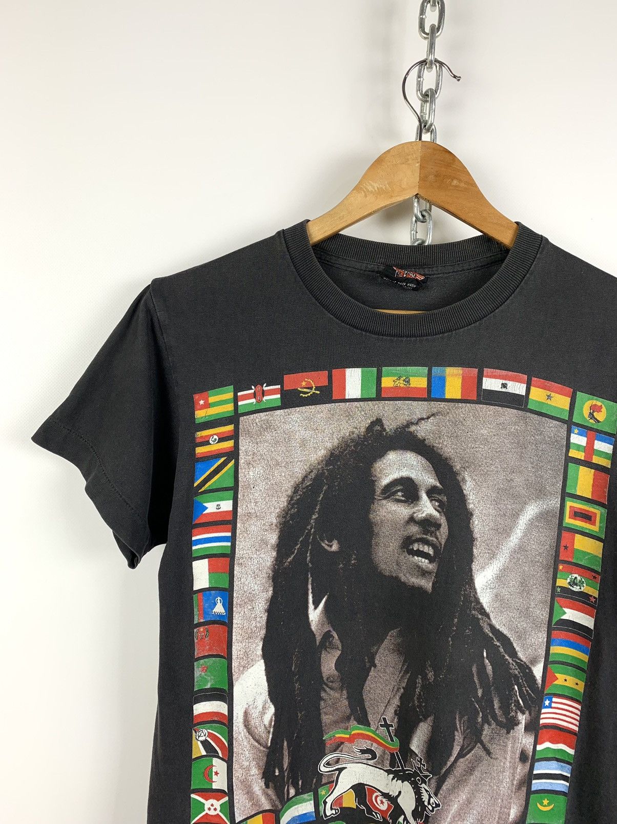 Band Tees 1997 Vintage Bob Marley Single Stitch King Lion T-Shirt Size US S / EU 44-46 / 1 - 4 Thumbnail