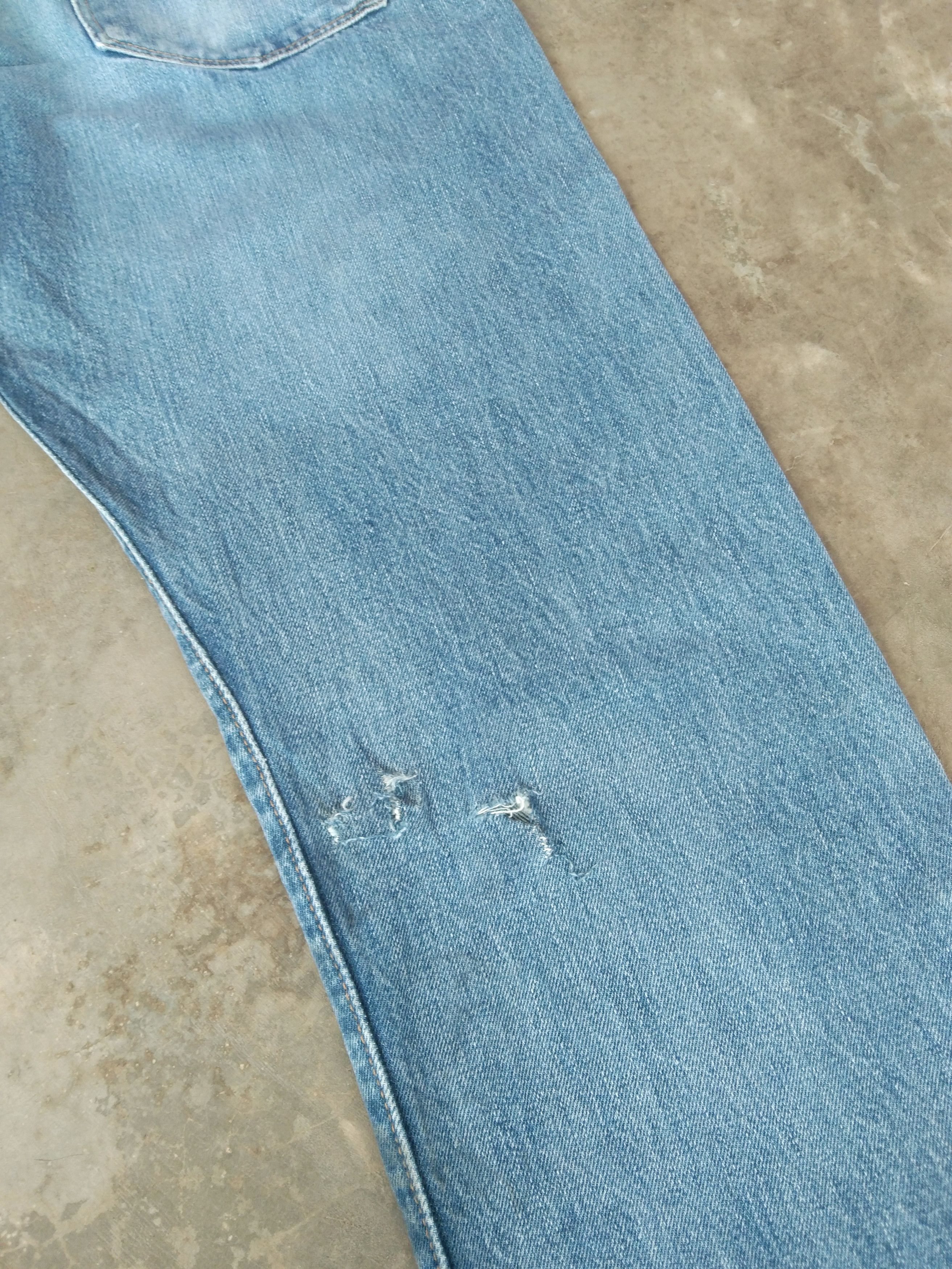 Levi's Vintage Levi's 501 Cropped Straight Leg Jeans 36x29 Size US 36 / EU 52 - 3 Thumbnail