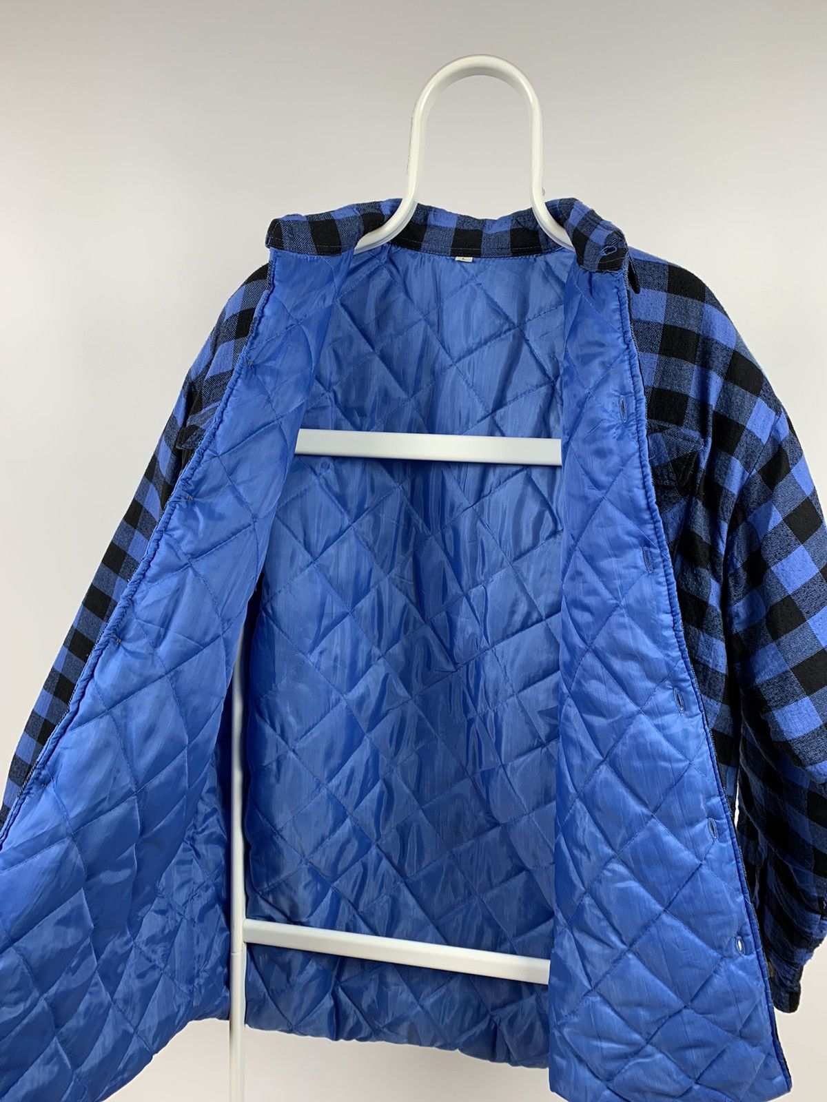 Flannel Vintage Flannel Plaid Jacket Quilted Travis Scott Style Size US L / EU 52-54 / 3 - 14 Thumbnail