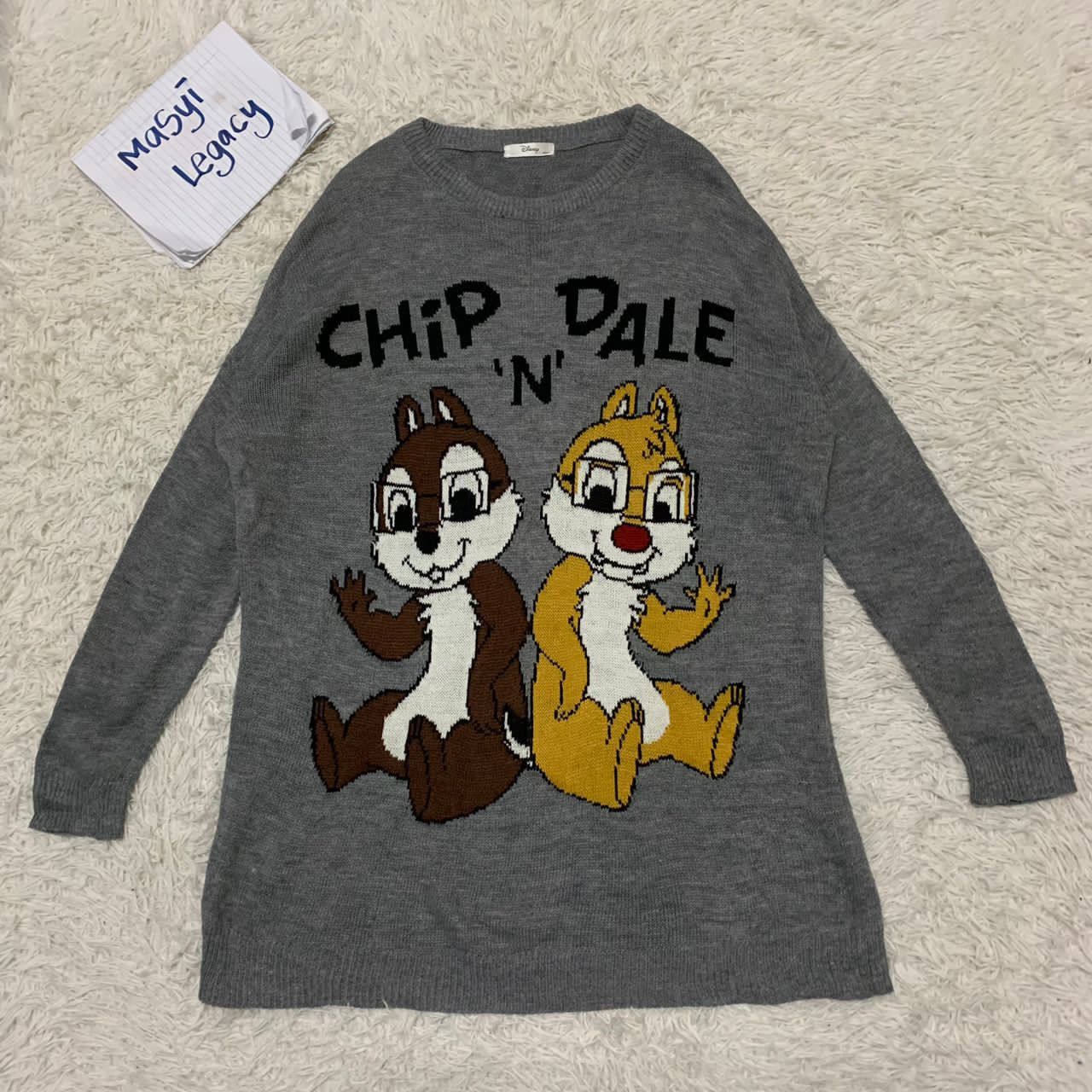 Cartoon Network Chip N Dale Disney sweatshirt Size M / US 6-8 / IT 42-44 - 1 Thumbnail