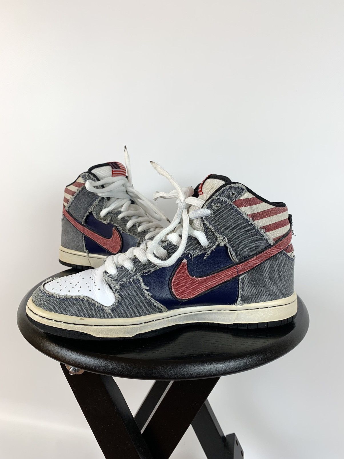 Nike Dunk High Premium SB Born In The USA Size US 8 / EU 41 - 5 Thumbnail