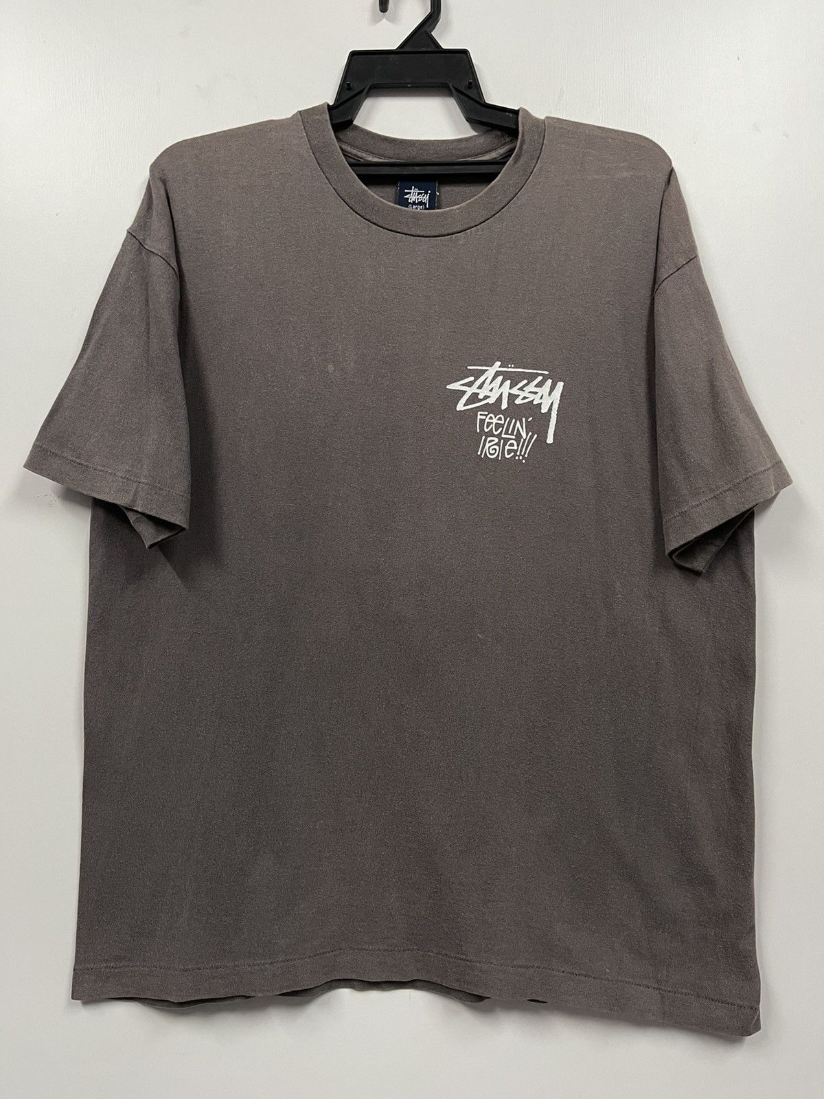 Stussy Vintage 90s Stussy Freelin Irie rasta Shirt Single Stitch Size US L / EU 52-54 / 3 - 4 Thumbnail