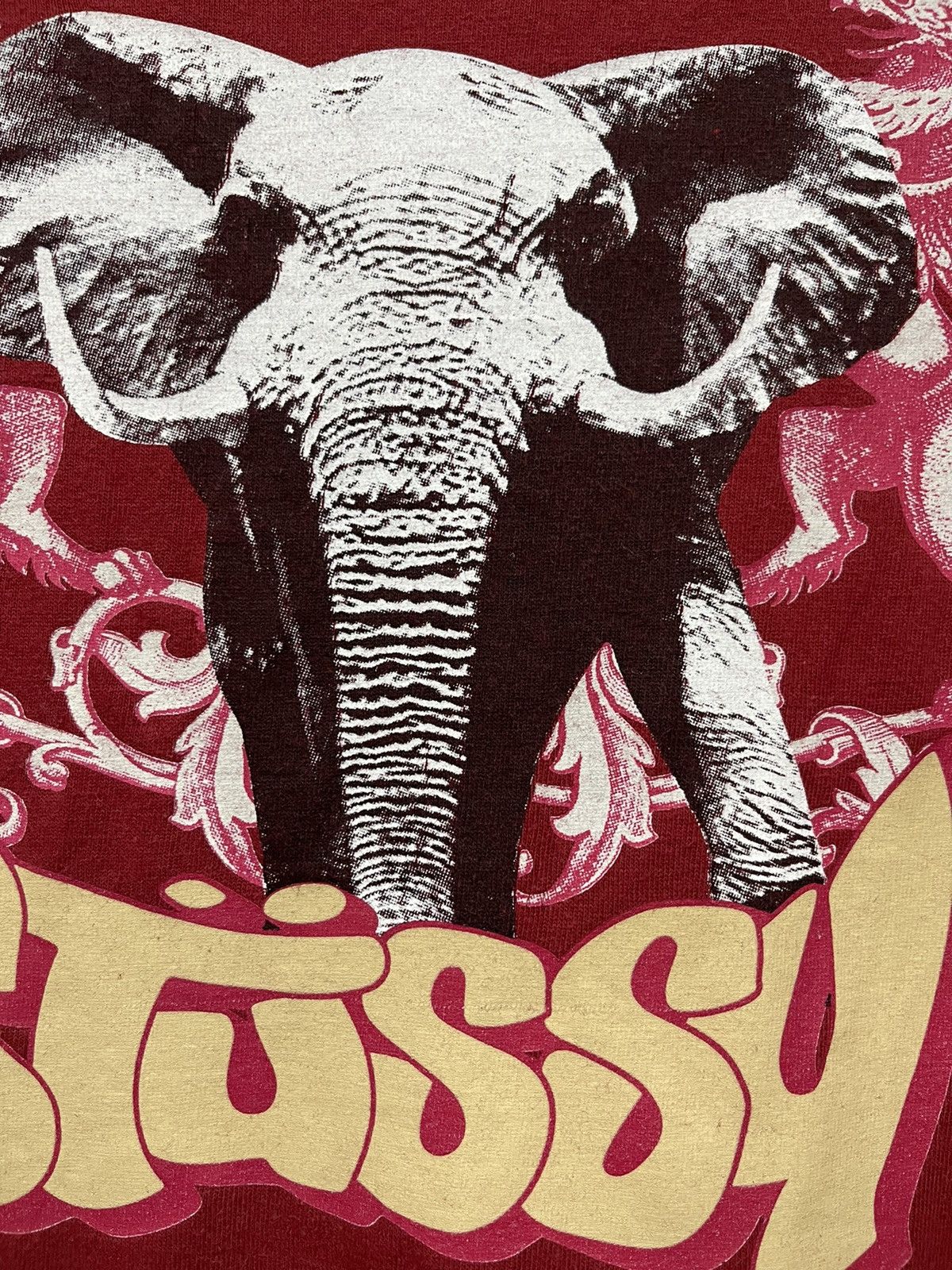 Stussy × Vintage Rare Vintage Stussy Elephant Shirt Size US XL / EU 56 / 4 - 3 Thumbnail