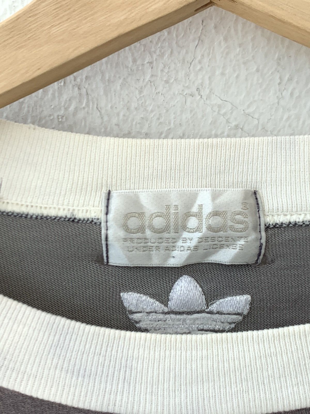 Adidas Vintage 90’s Sunfaded Adidas Descente Long Sleeve Size US L / EU 52-54 / 3 - 5 Thumbnail