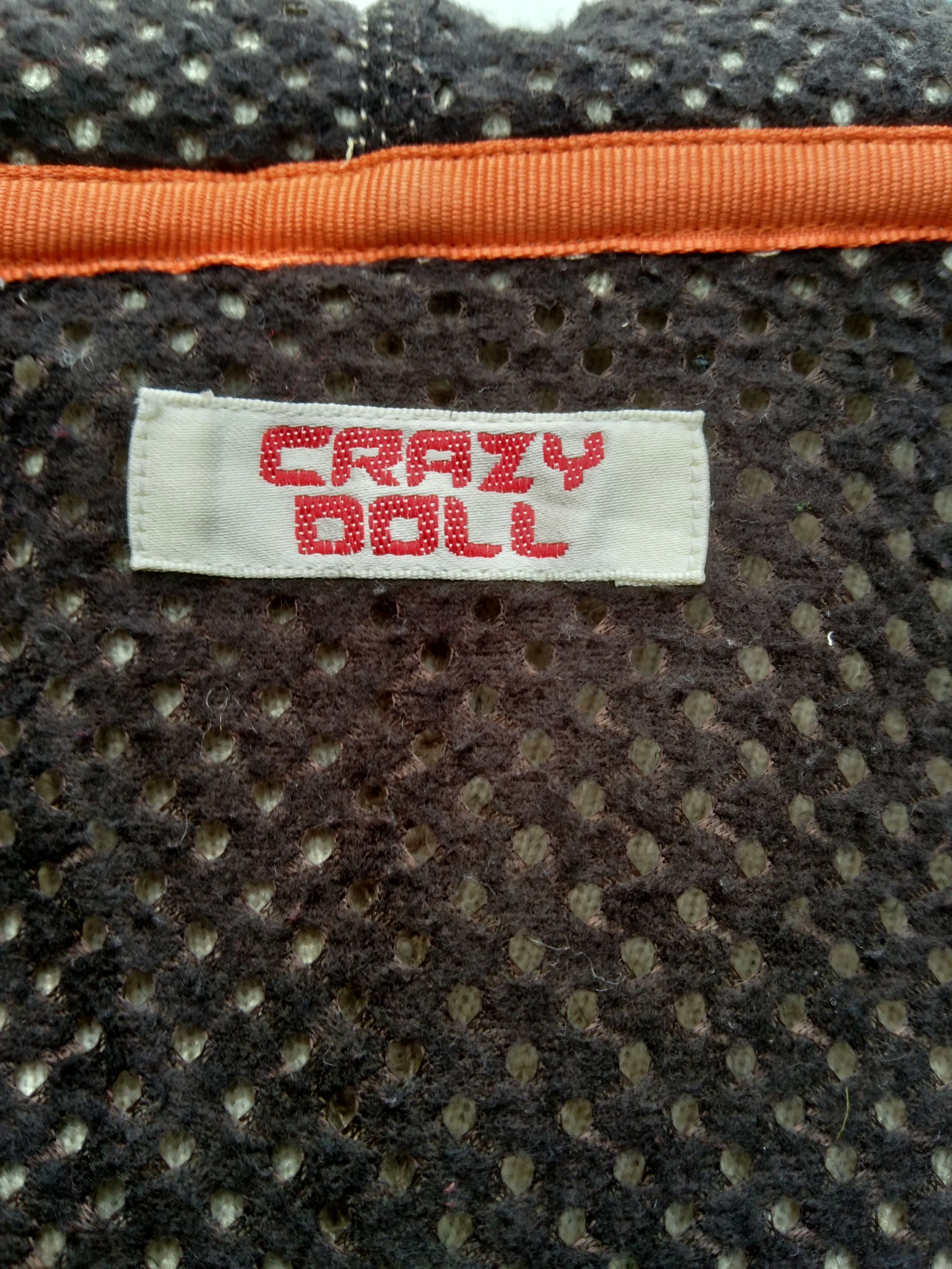 Japanese Brand CRAZY DOLL DEEP PILE FLEECE HOODIE JACKET Size US M / EU 48-50 / 2 - 11 Thumbnail