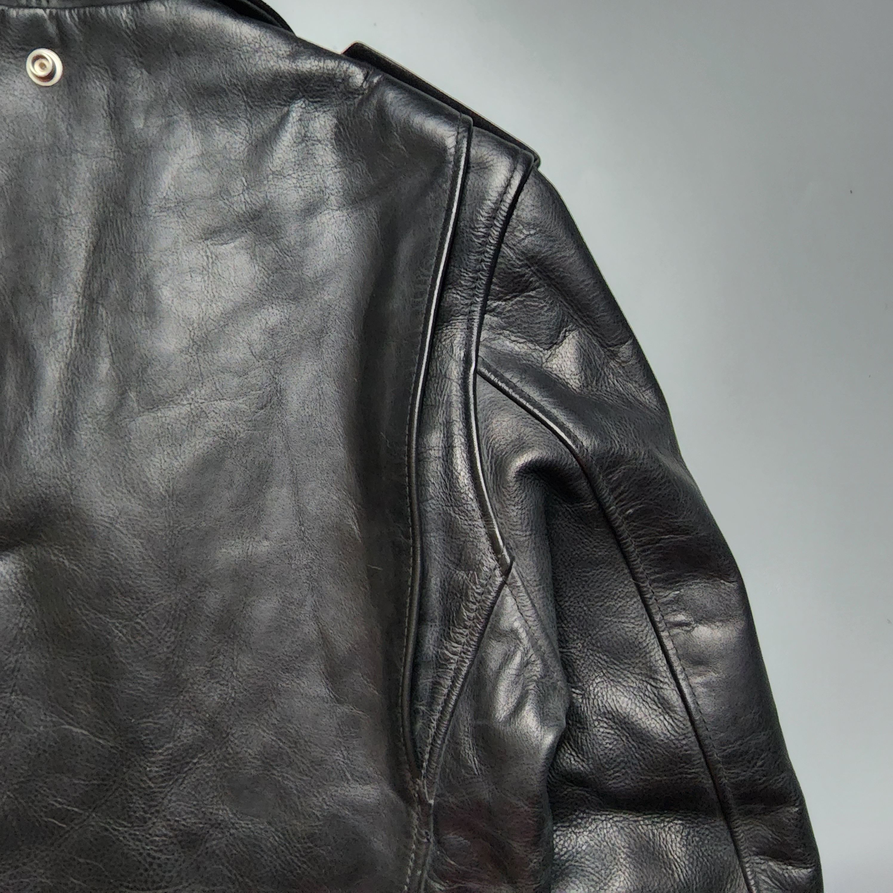 Schott Schott NYC - 613UST Vintage One Star Rider Jacket Size US S / EU 44-46 / 1 - 5 Thumbnail