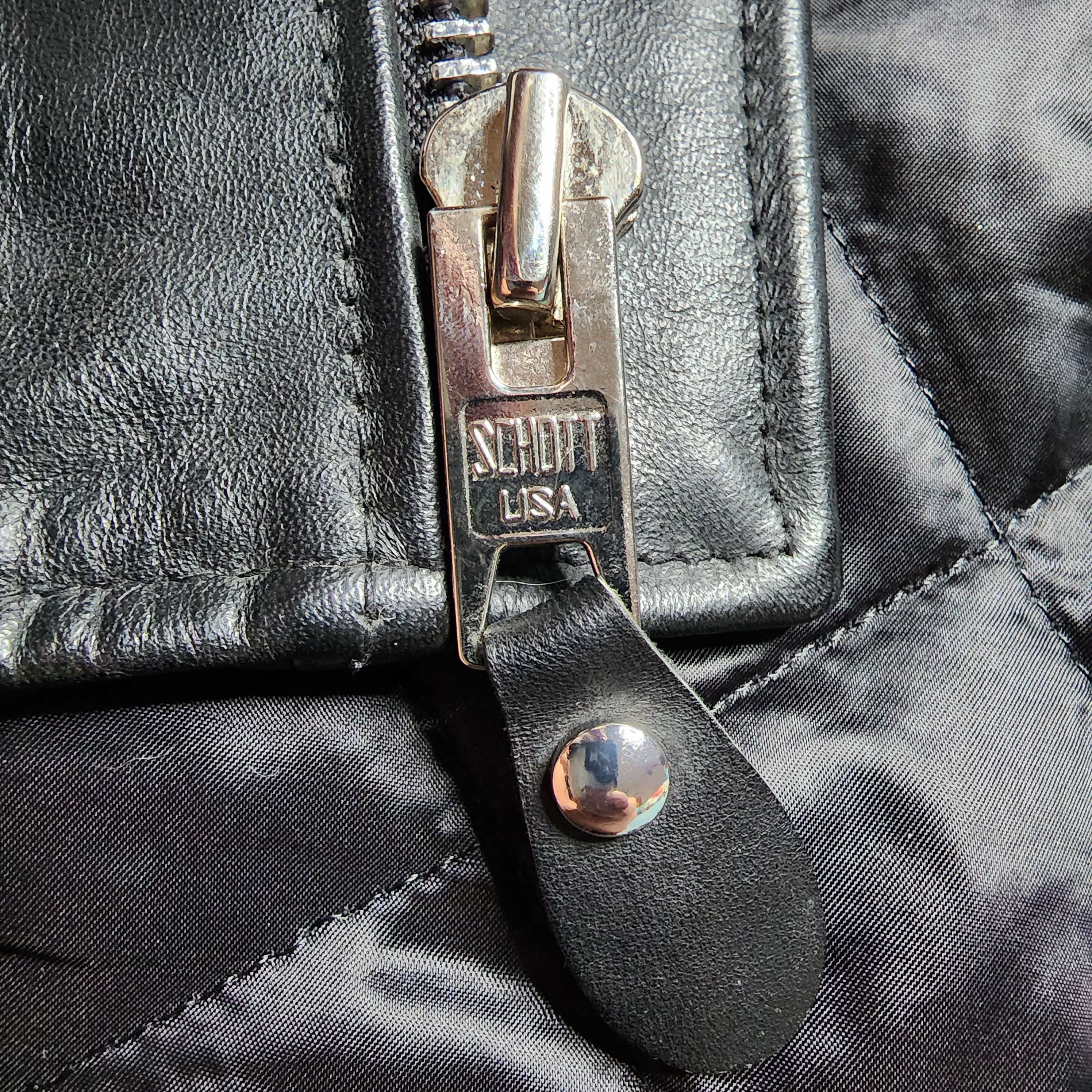 Schott Schott NYC - 613UST Vintage One Star Rider Jacket Size US S / EU 44-46 / 1 - 6 Thumbnail