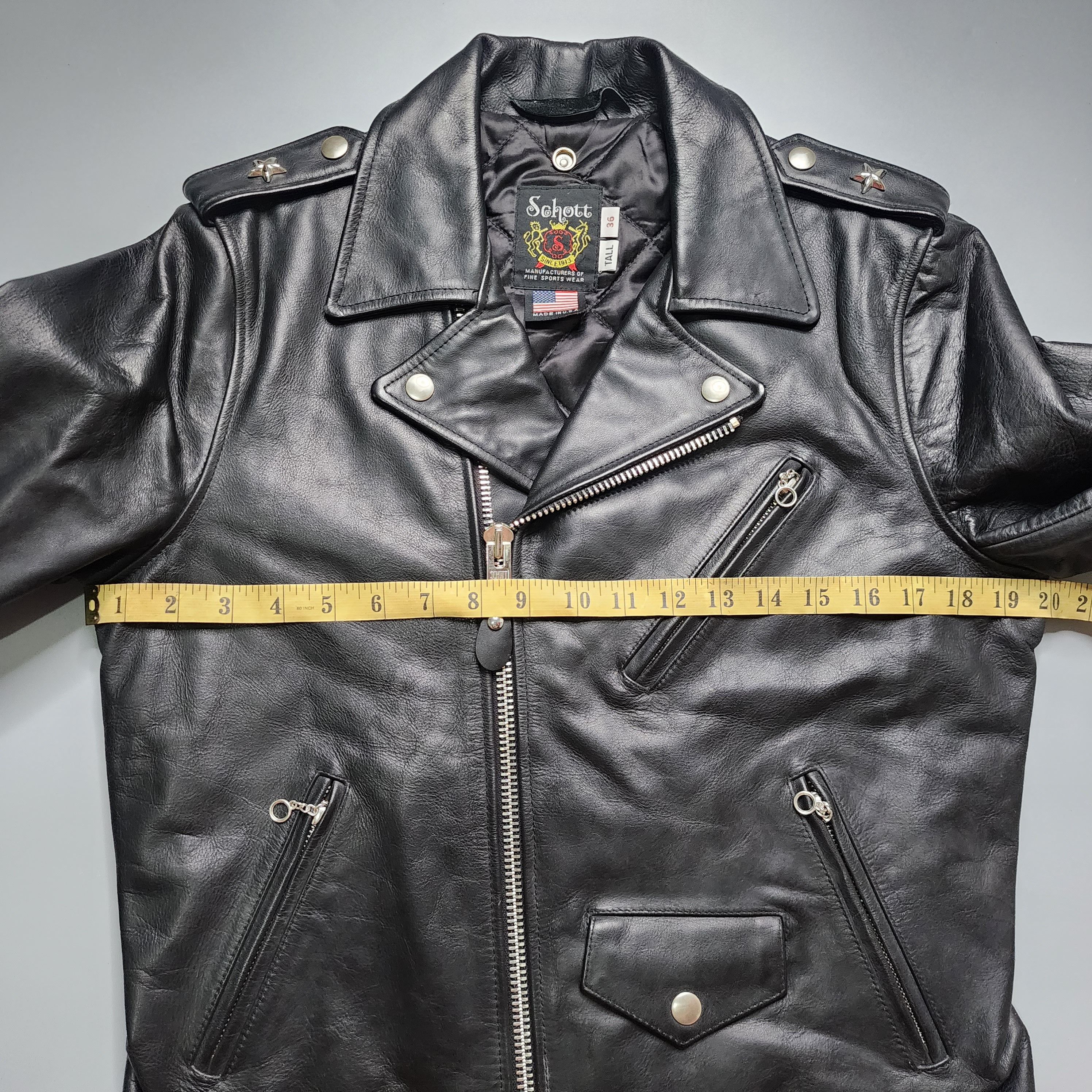 Schott Schott NYC - 613UST Vintage One Star Rider Jacket Size US S / EU 44-46 / 1 - 14 Thumbnail