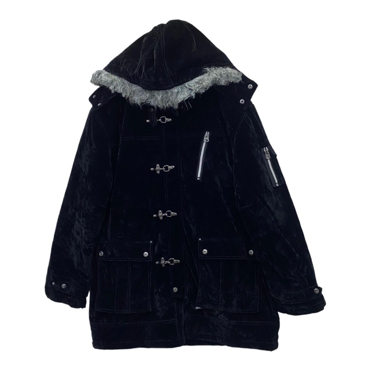 Velvet DIAGONAL ARROW MULTI POCKET PARKA VELVET JACKET Size US M / EU 48-50 / 2 - 8 Thumbnail
