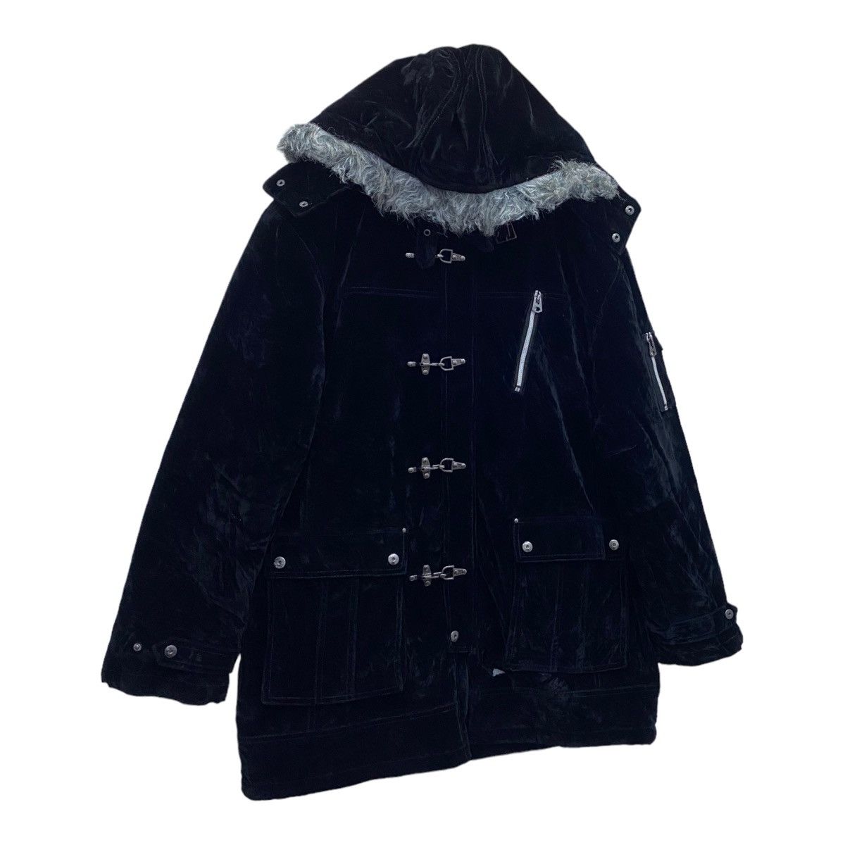 Velvet DIAGONAL ARROW MULTI POCKET PARKA VELVET JACKET Size US M / EU 48-50 / 2 - 2 Thumbnail