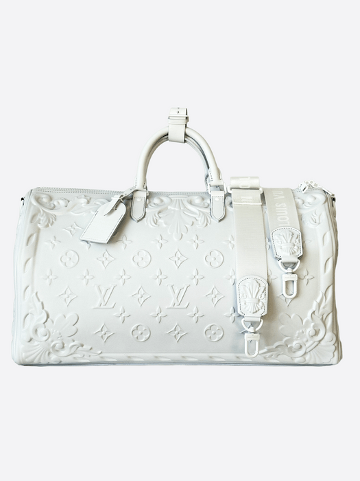 Louis Vuitton Outdoor Messenger Optic White in Monogram Coated