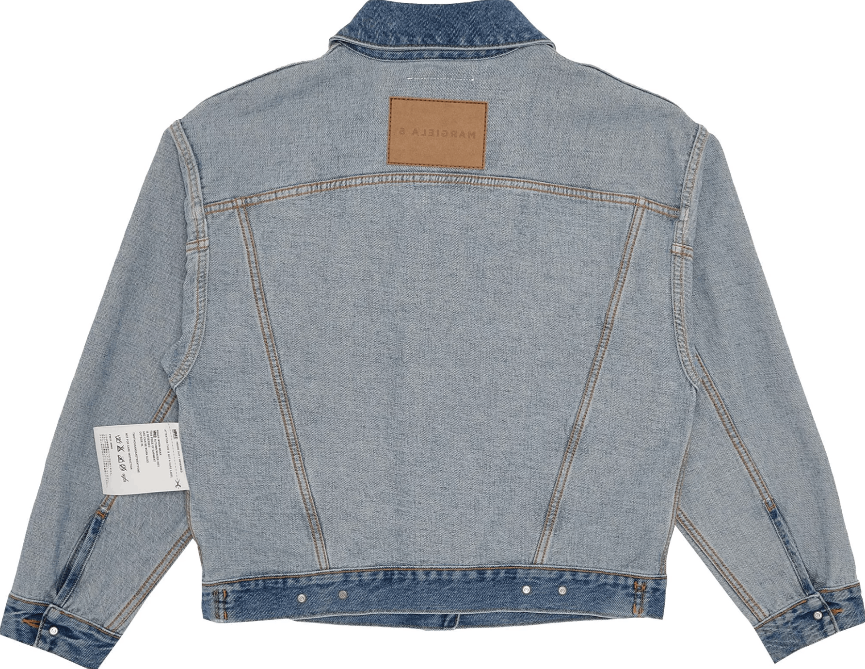 Maison Margiela MAISON MARGIELA MM6 Reversed Denim Jacket Size S / US 4 / IT 40 - 13 Thumbnail