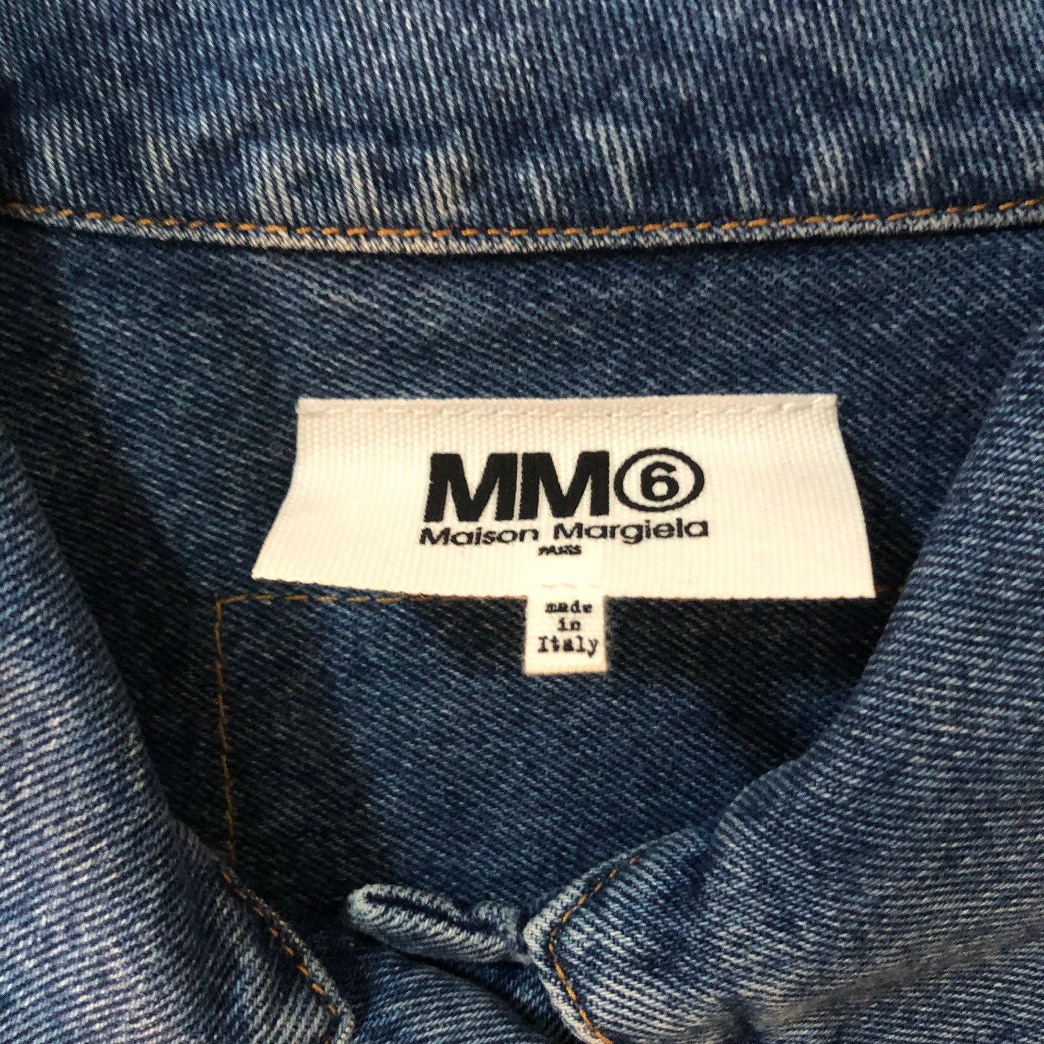 Maison Margiela MAISON MARGIELA MM6 Reversed Denim Jacket Size S / US 4 / IT 40 - 5 Thumbnail