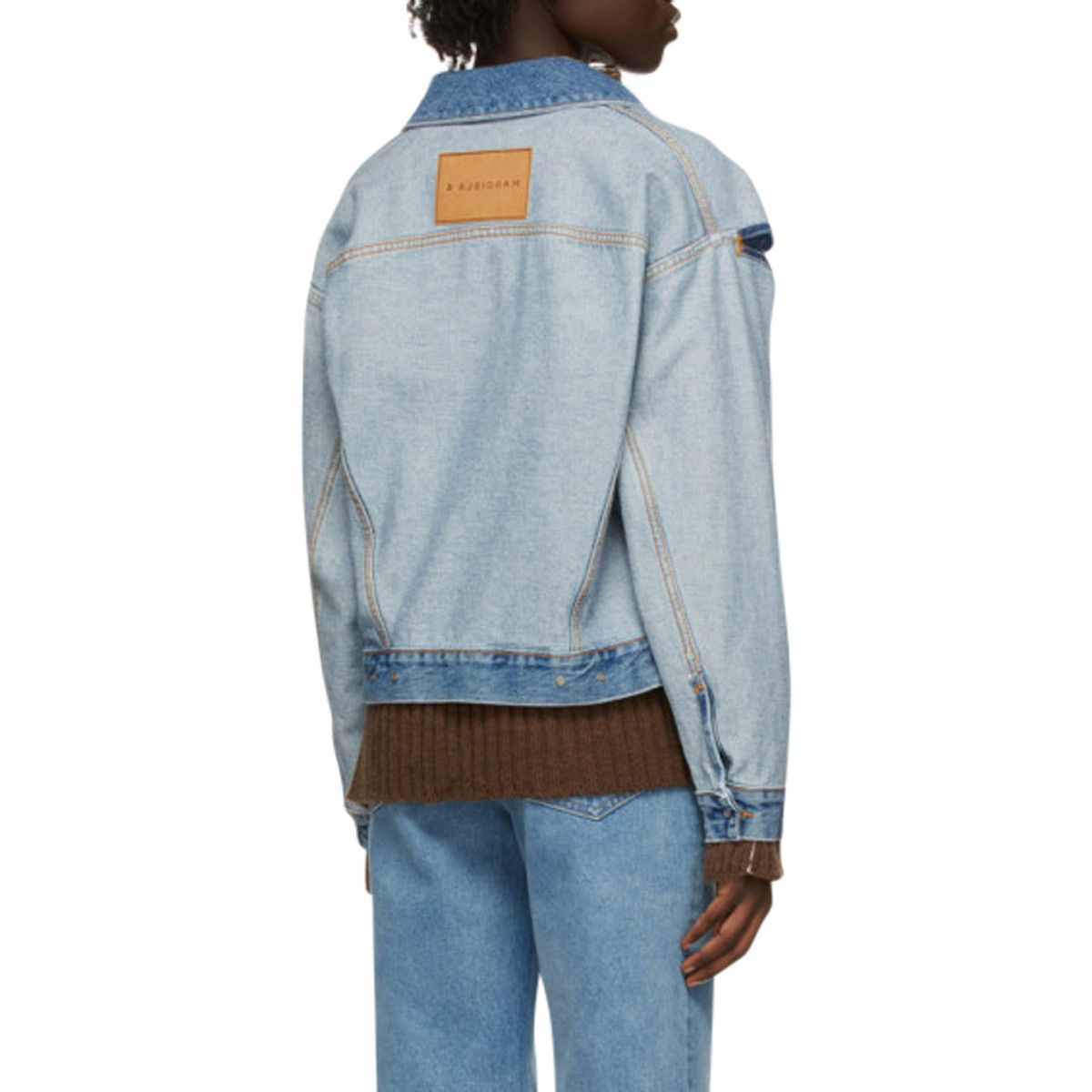 Maison Margiela MAISON MARGIELA MM6 Reversed Denim Jacket Size S / US 4 / IT 40 - 4 Thumbnail