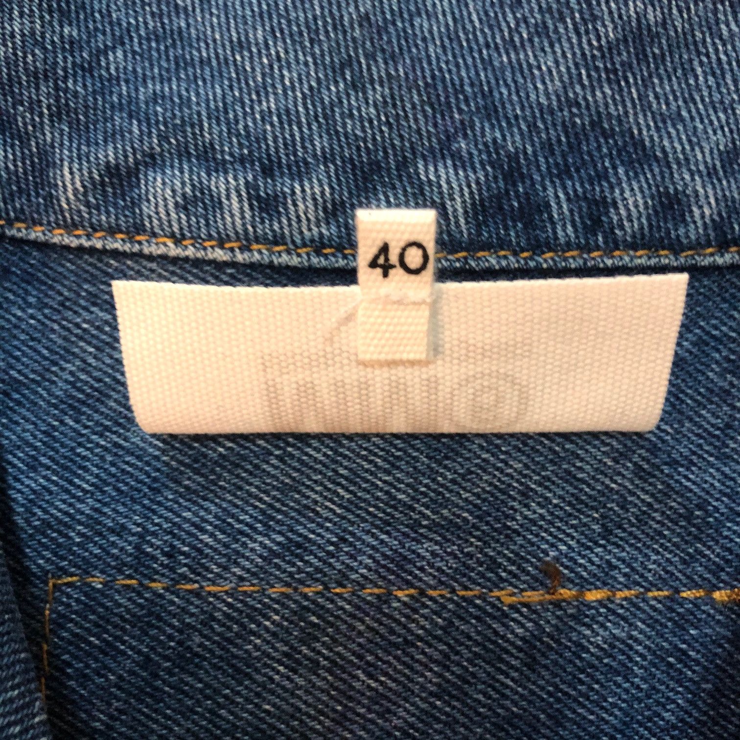 Maison Margiela MAISON MARGIELA MM6 Reversed Denim Jacket Size S / US 4 / IT 40 - 6 Thumbnail
