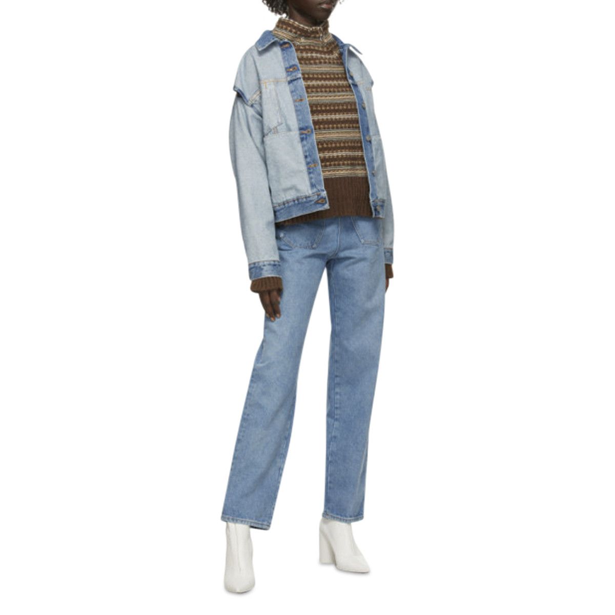 Maison Margiela MAISON MARGIELA MM6 Reversed Denim Jacket Size S / US 4 / IT 40 - 10 Thumbnail