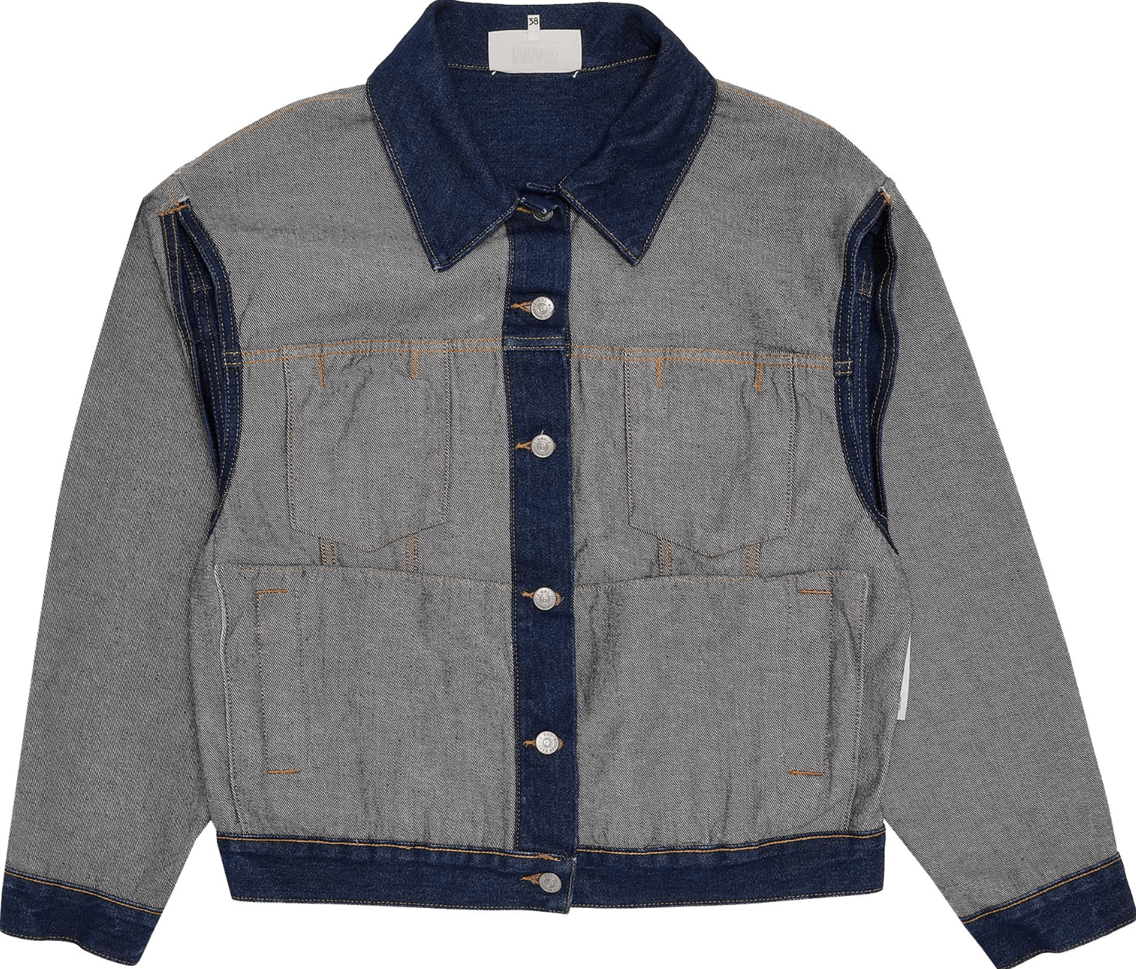 Maison Margiela MAISON MARGIELA MM6 Reversed Denim Jacket Size S / US 4 / IT 40 - 8 Thumbnail
