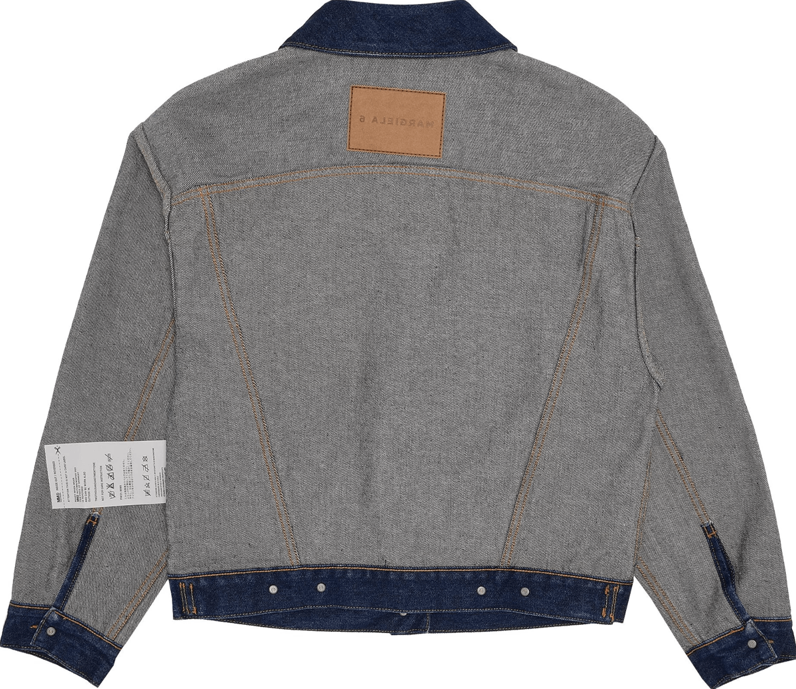 Maison Margiela MAISON MARGIELA MM6 Reversed Denim Jacket Size S / US 4 / IT 40 - 9 Thumbnail