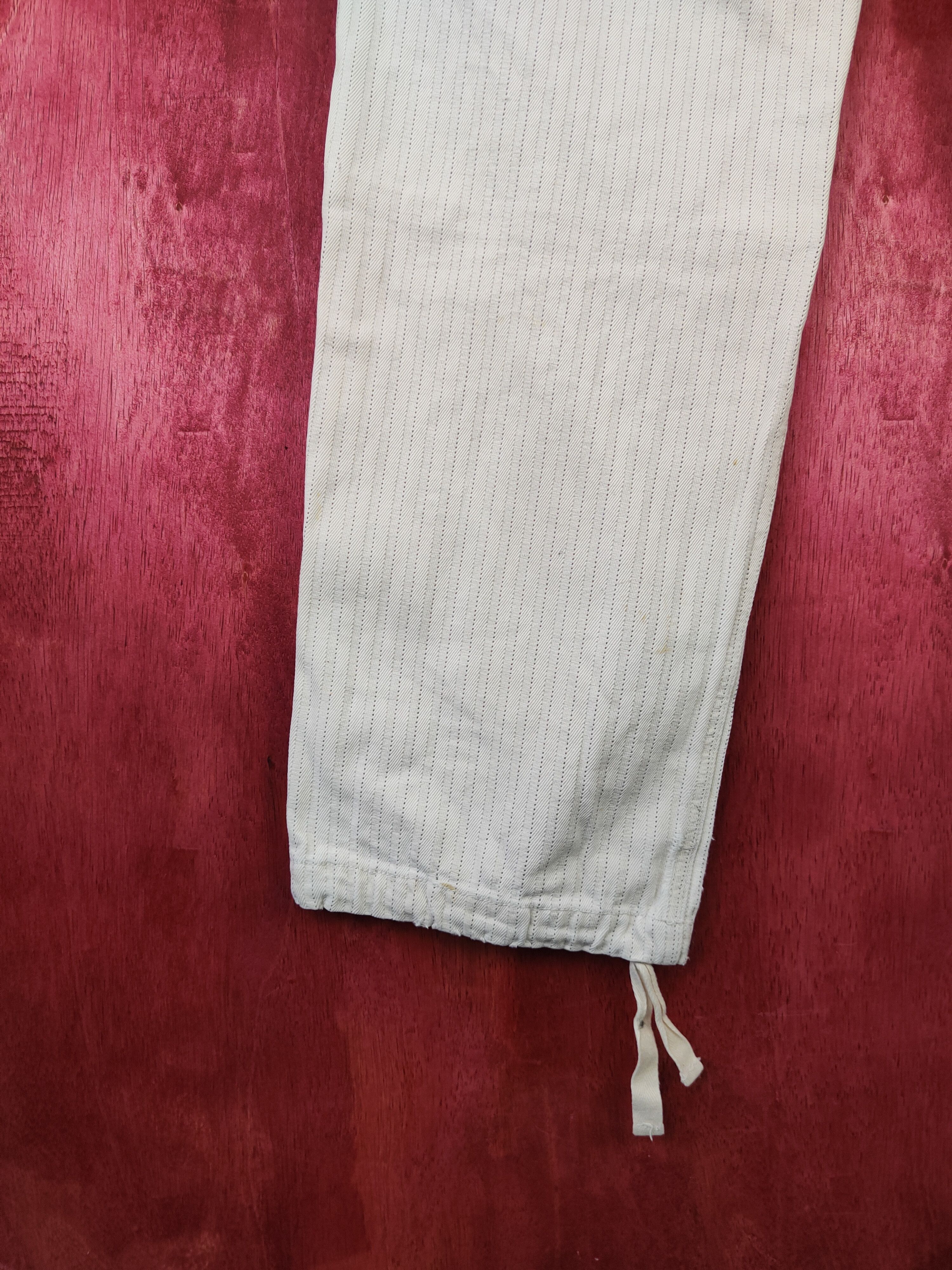 Japanese Brand DL Hakata Tobi White Multi Pocket Tactical Cargo Pants #S472 Size US 28 / EU 44 - 11 Thumbnail