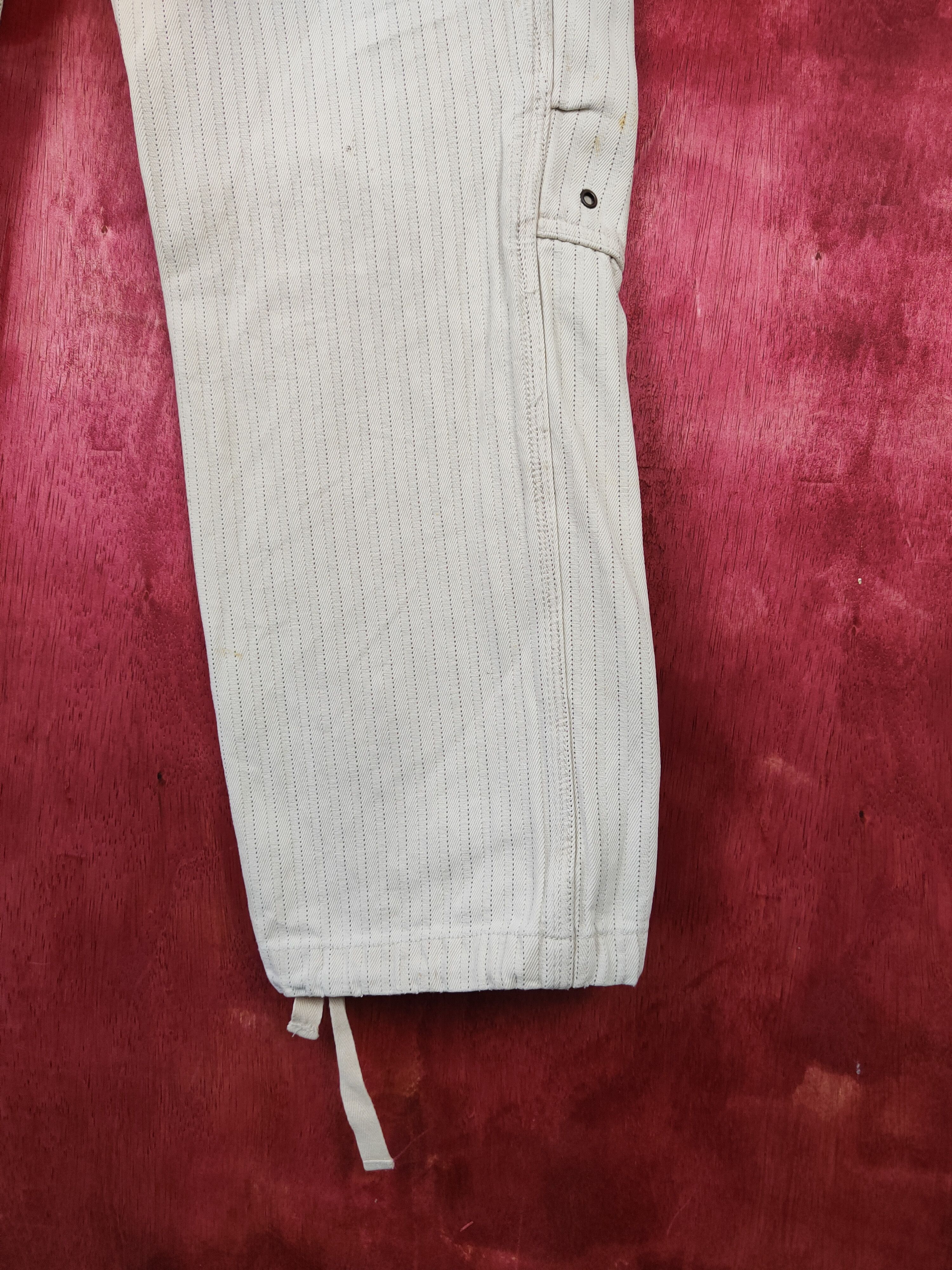 Japanese Brand DL Hakata Tobi White Multi Pocket Tactical Cargo Pants #S472 Size US 28 / EU 44 - 15 Thumbnail