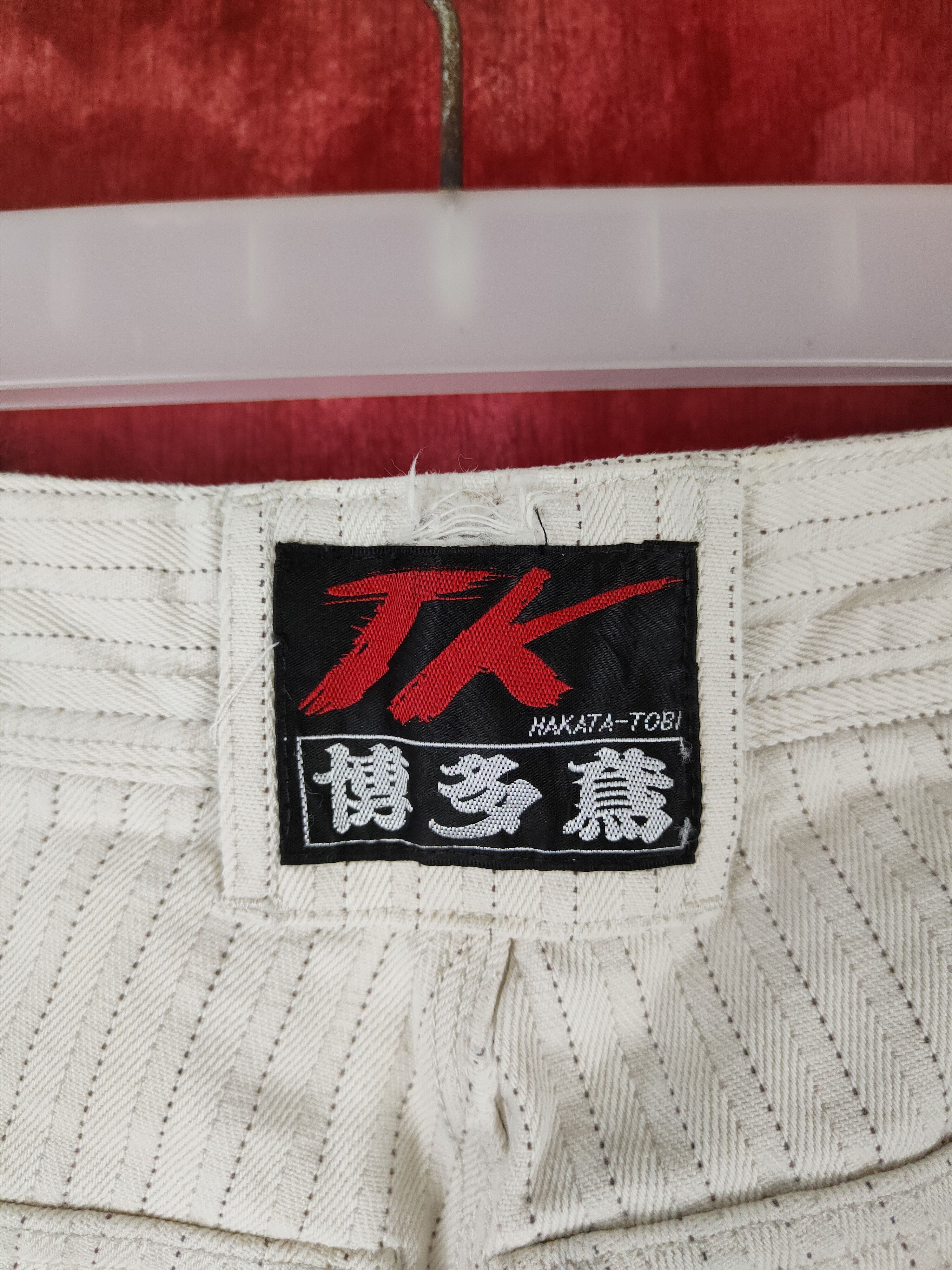 Japanese Brand DL Hakata Tobi White Multi Pocket Tactical Cargo Pants #S472 Size US 28 / EU 44 - 12 Thumbnail