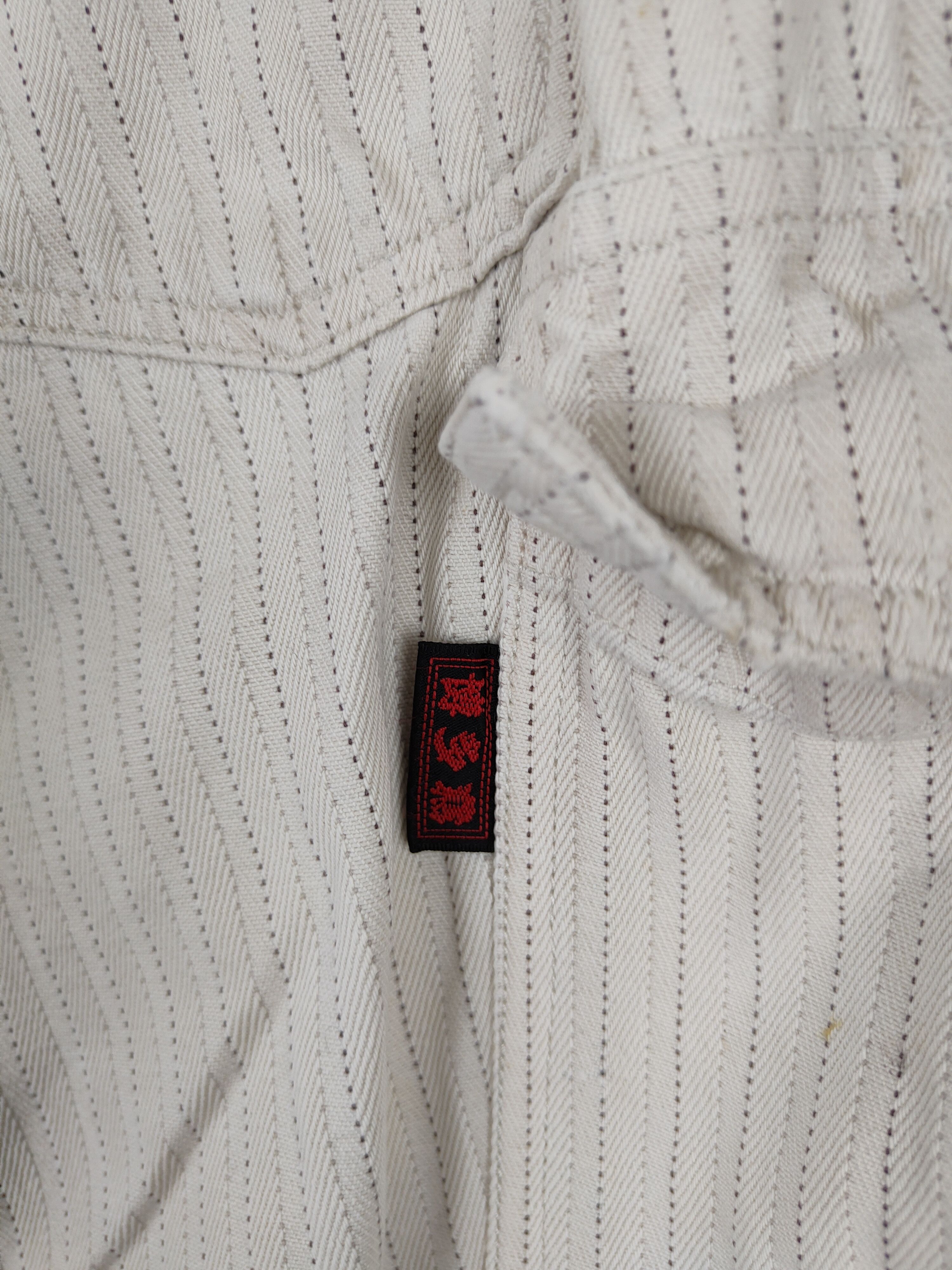 Japanese Brand DL Hakata Tobi White Multi Pocket Tactical Cargo Pants #S472 Size US 28 / EU 44 - 13 Thumbnail