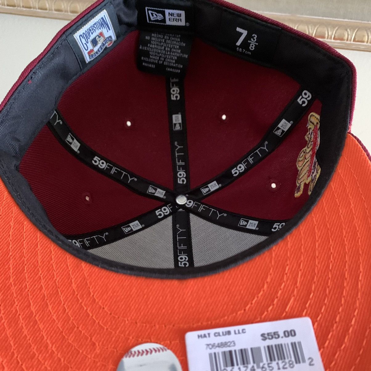 Hat Club Hat Club Badlands Atlanta Braves Size 7 3/8 30th side patch Size ONE SIZE - 5 Thumbnail