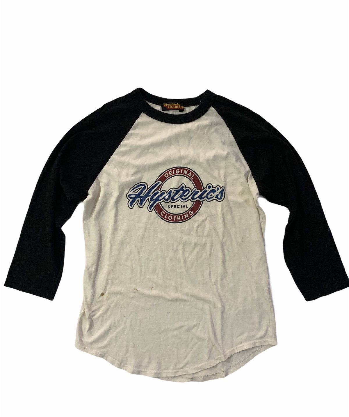 トップス 00s HYSTERIC GLAMOUR \"Logo L/S Raglan\" Hysteric Glamour Search and Destroy Raglan Long Sleeve Tee