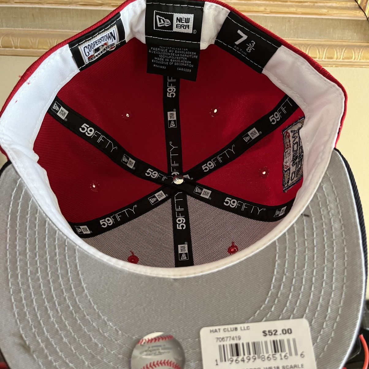 Hat Club × New Era Hat club Boston Red Sox Good greys Size 7 3/8 ,2018 WS patch Size ONE SIZE - 5 Thumbnail