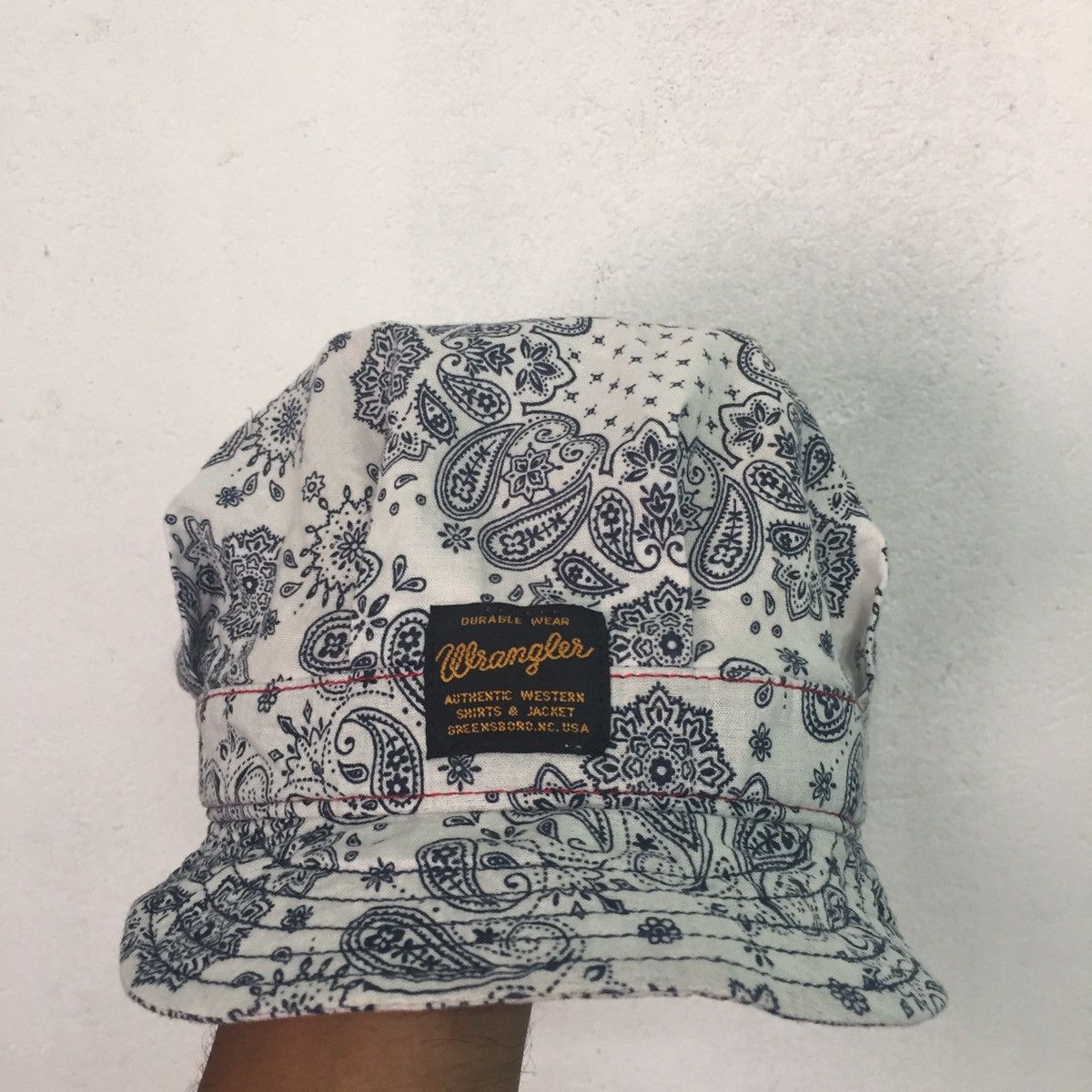 Wrangler Wrangler Soft Brim Art Kerchief Bandana Cap Hat Size ONE SIZE - 2 Thumbnail
