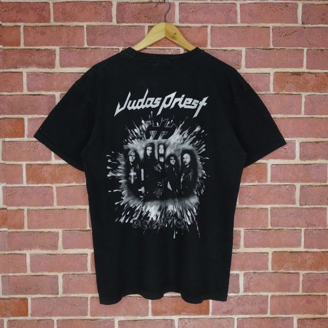 Band Tees Vintage Judas Priest Heavy Metal Band Promo Music Band Tour Size US L / EU 52-54 / 3 - 2 Thumbnail