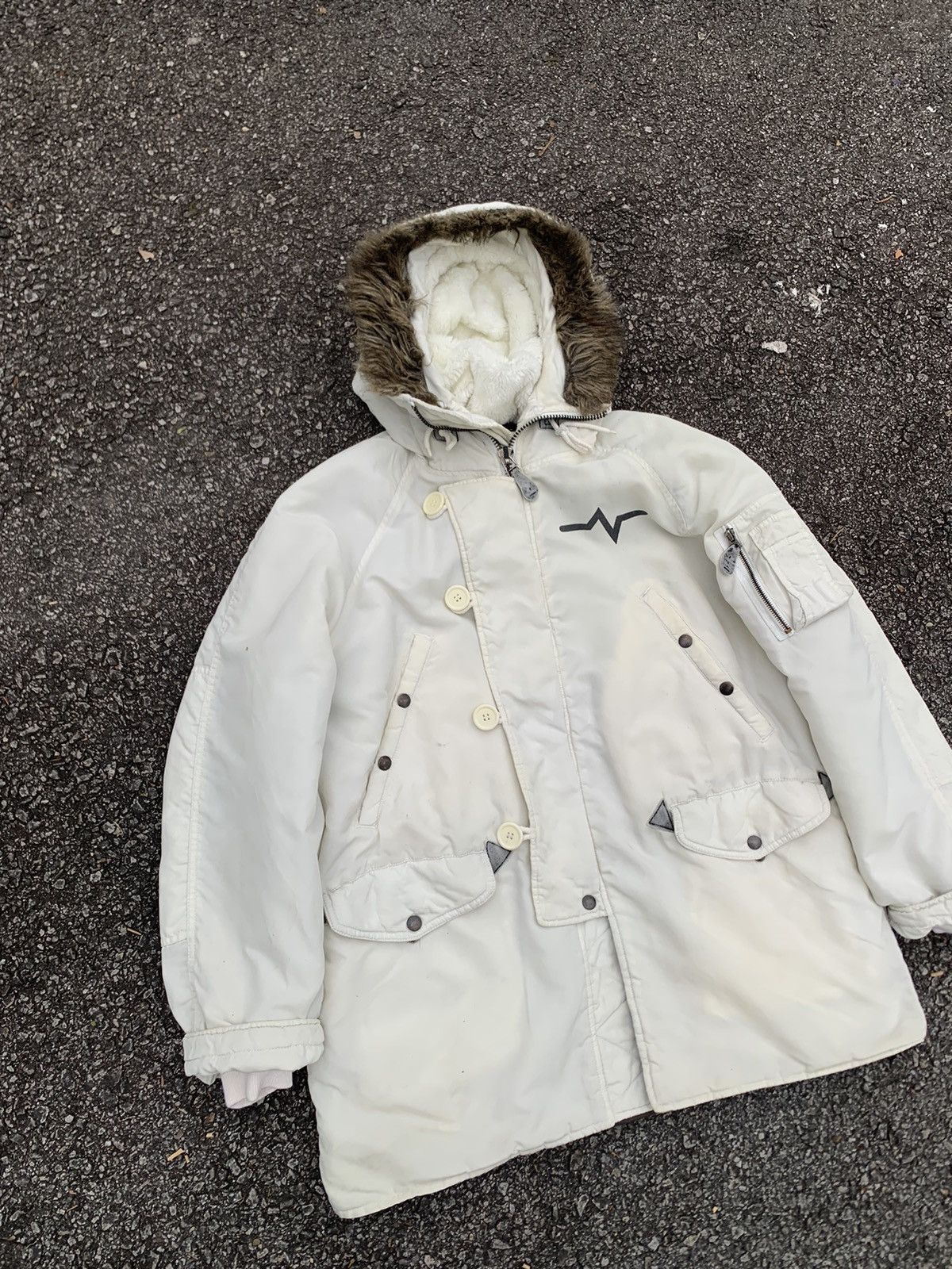Avirex 🪖VINTAGE AVIREX USA EXTREME COLD WEATHER PARKA JACKET Size US XL / EU 56 / 4 - 11 Thumbnail
