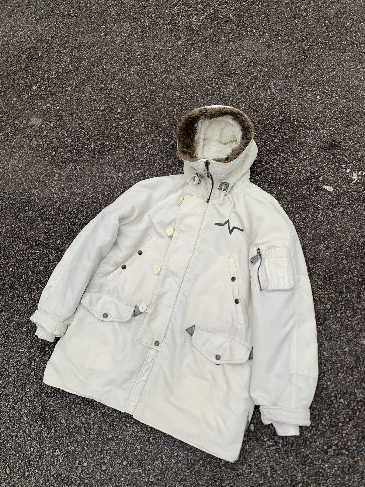 Avirex 🪖VINTAGE AVIREX USA EXTREME COLD WEATHER PARKA JACKET Size US XL / EU 56 / 4 - 1 Thumbnail