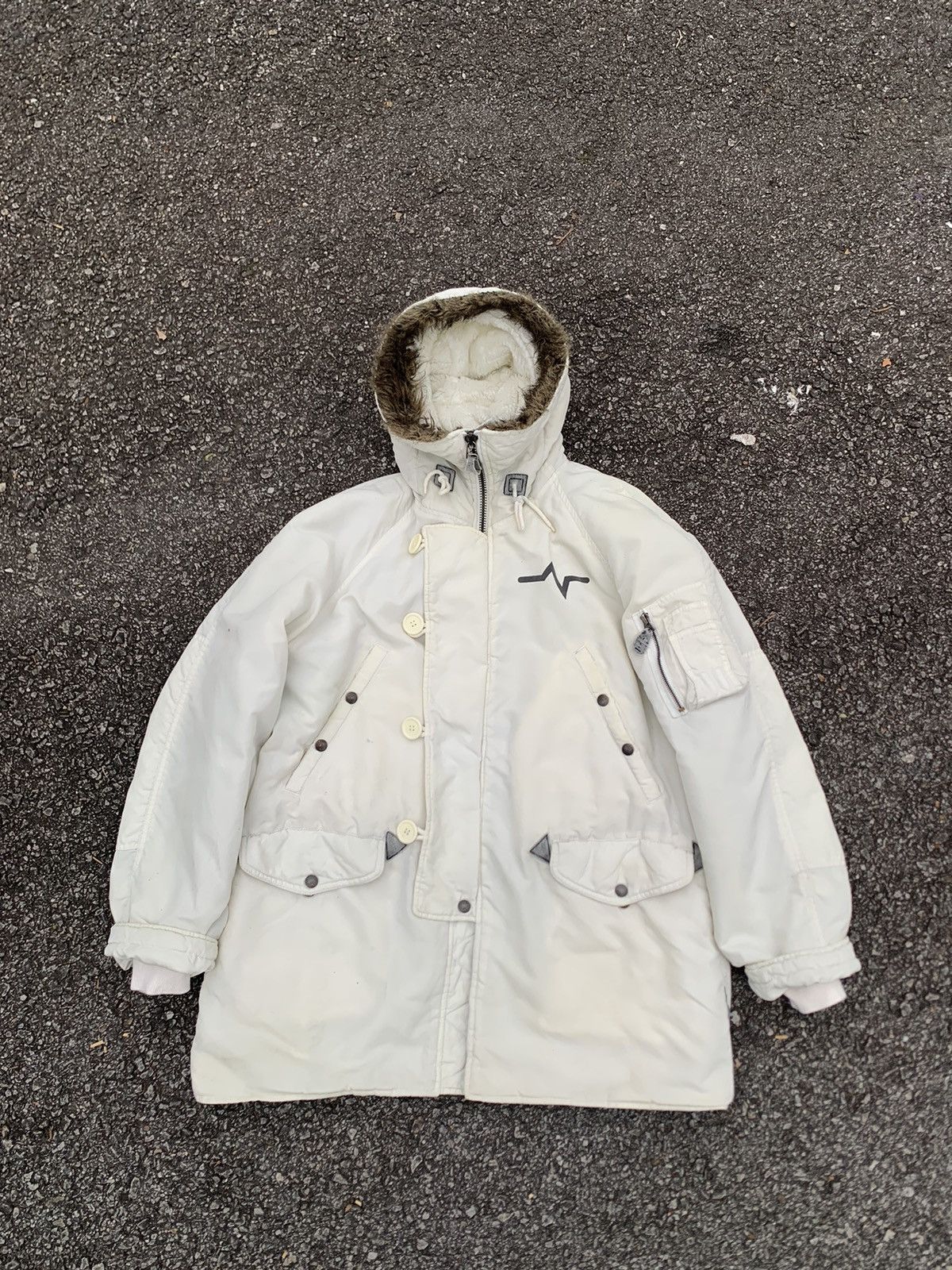 Avirex 🪖VINTAGE AVIREX USA EXTREME COLD WEATHER PARKA JACKET Size US XL / EU 56 / 4 - 2 Thumbnail