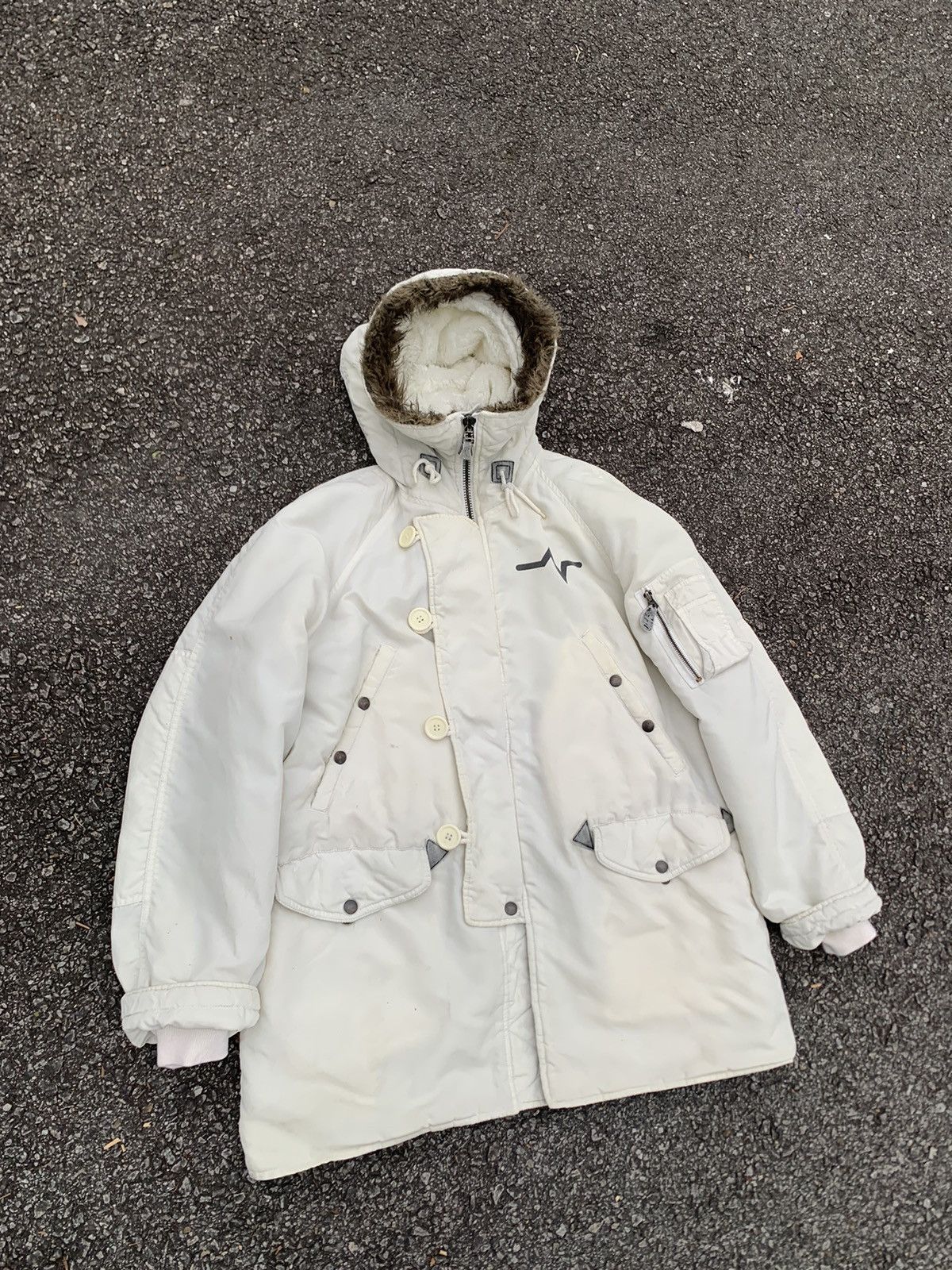 Avirex 🪖VINTAGE AVIREX USA EXTREME COLD WEATHER PARKA JACKET Size US XL / EU 56 / 4 - 3 Thumbnail
