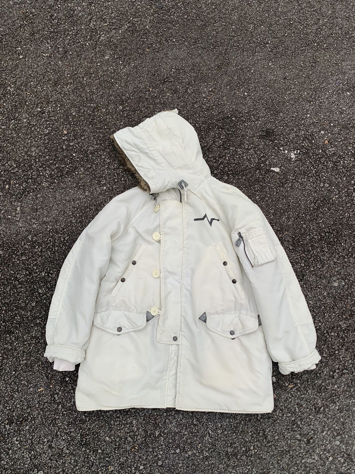 Avirex 🪖VINTAGE AVIREX USA EXTREME COLD WEATHER PARKA JACKET Size US XL / EU 56 / 4 - 9 Thumbnail