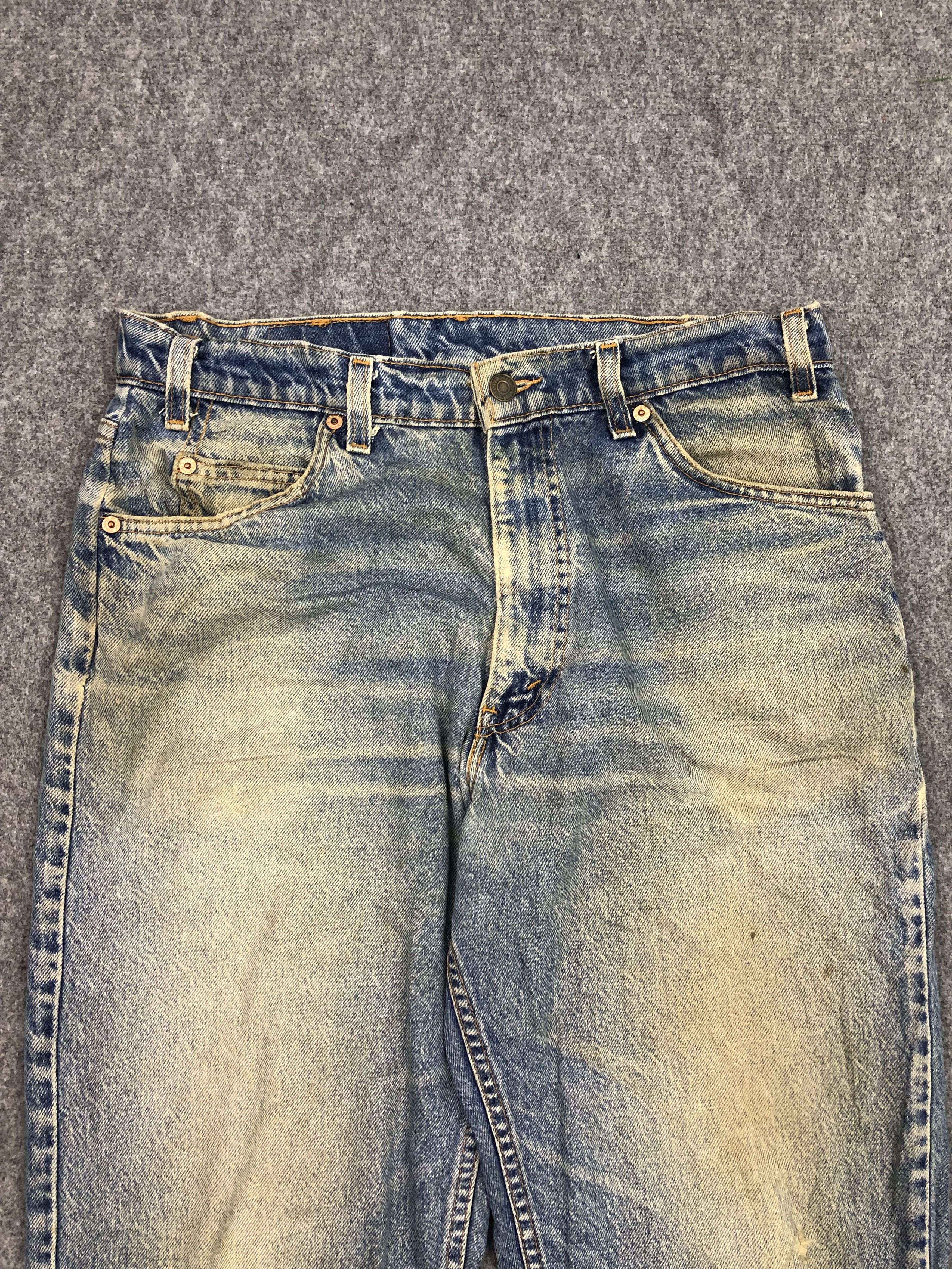 Levi's × Vintage Vintage Levis Blue Faded Denim DP0332 Size US 34 / EU 50 - 3 Thumbnail
