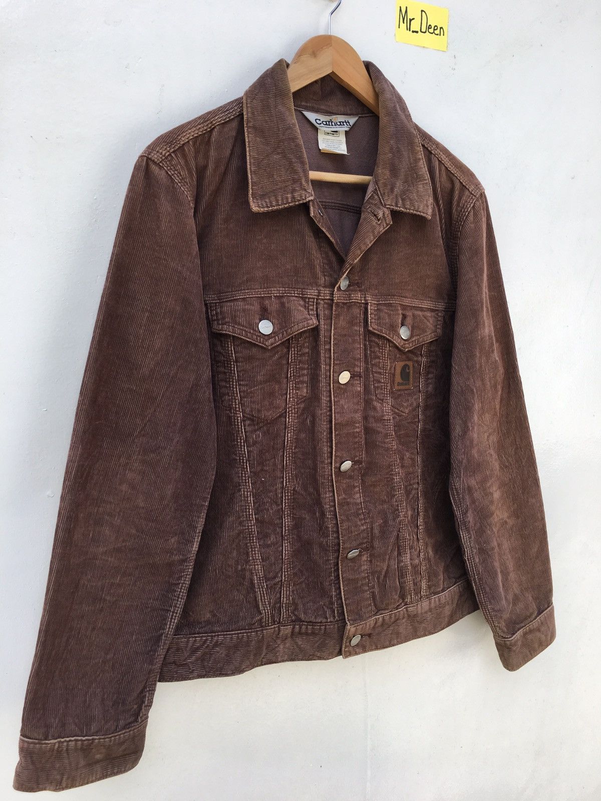 Carhartt Carhartt Jacket Vintage Velvet/ Corduroy Style Size US M / EU 48-50 / 2 - 2 Thumbnail