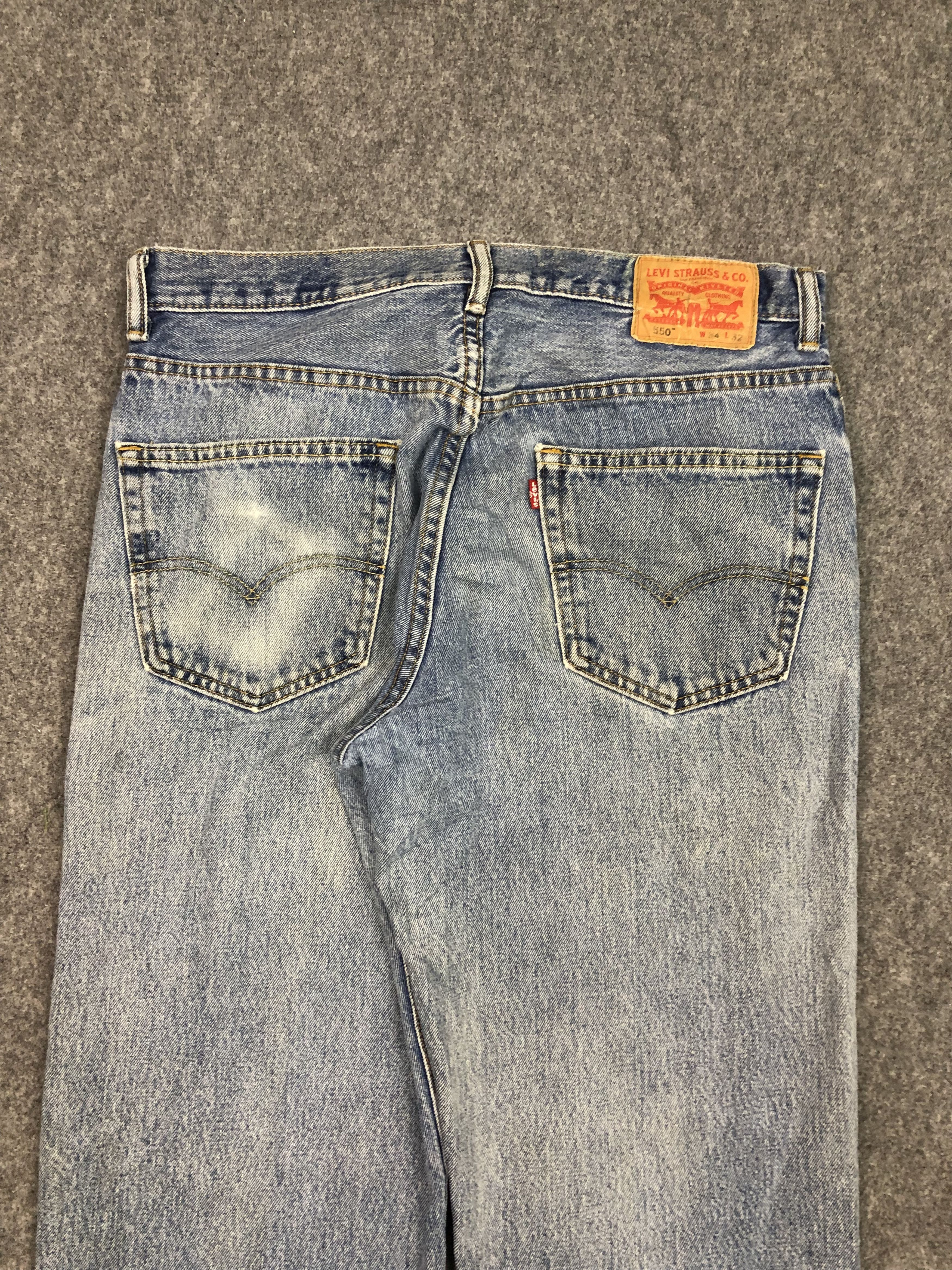 Levi's Vintage Levis 550 Jeans DP0384 Size US 34 / EU 50 - 3 Thumbnail