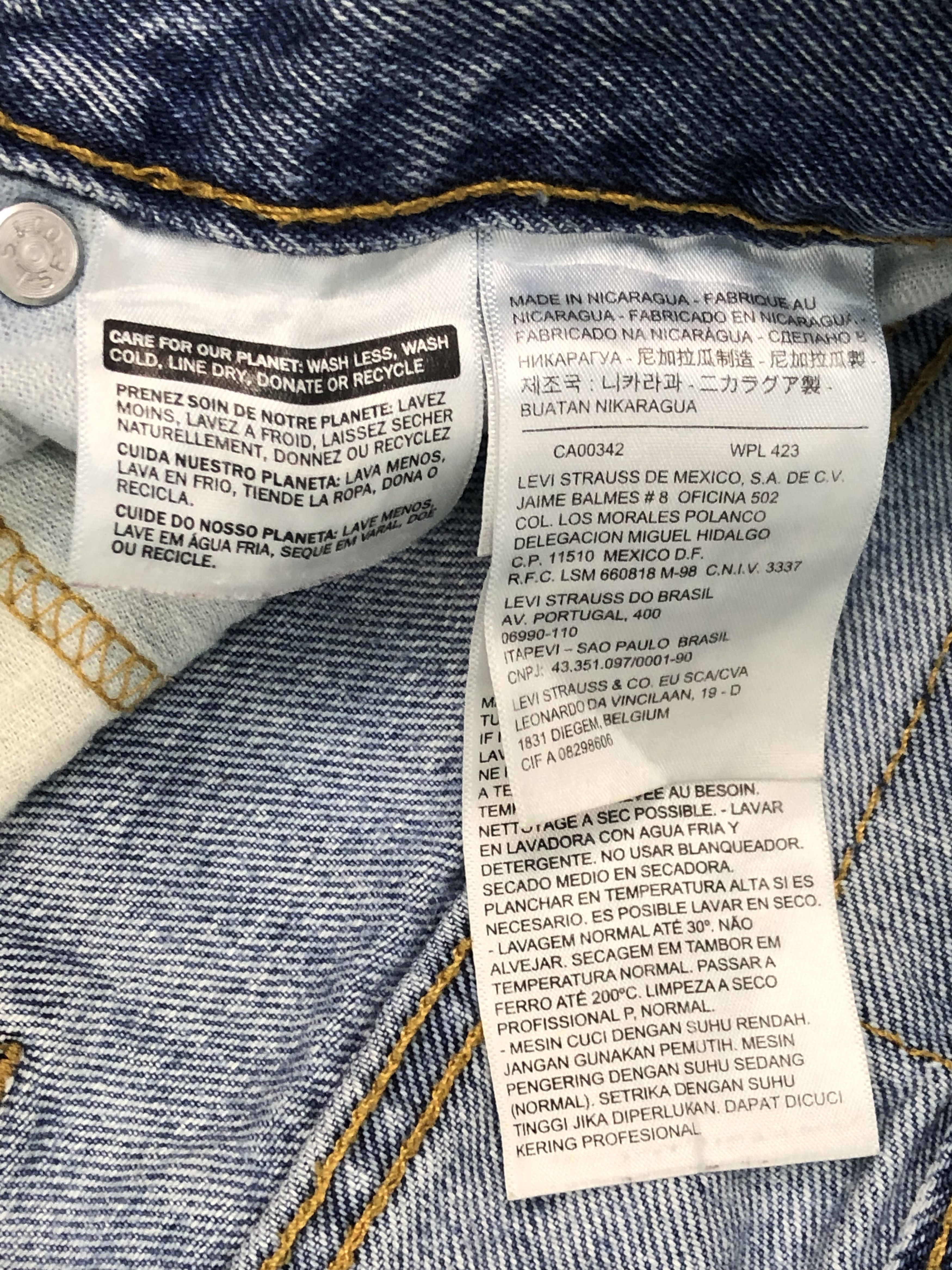 Levi's Vintage Levis 550 Jeans DP0384 Size US 34 / EU 50 - 7 Thumbnail