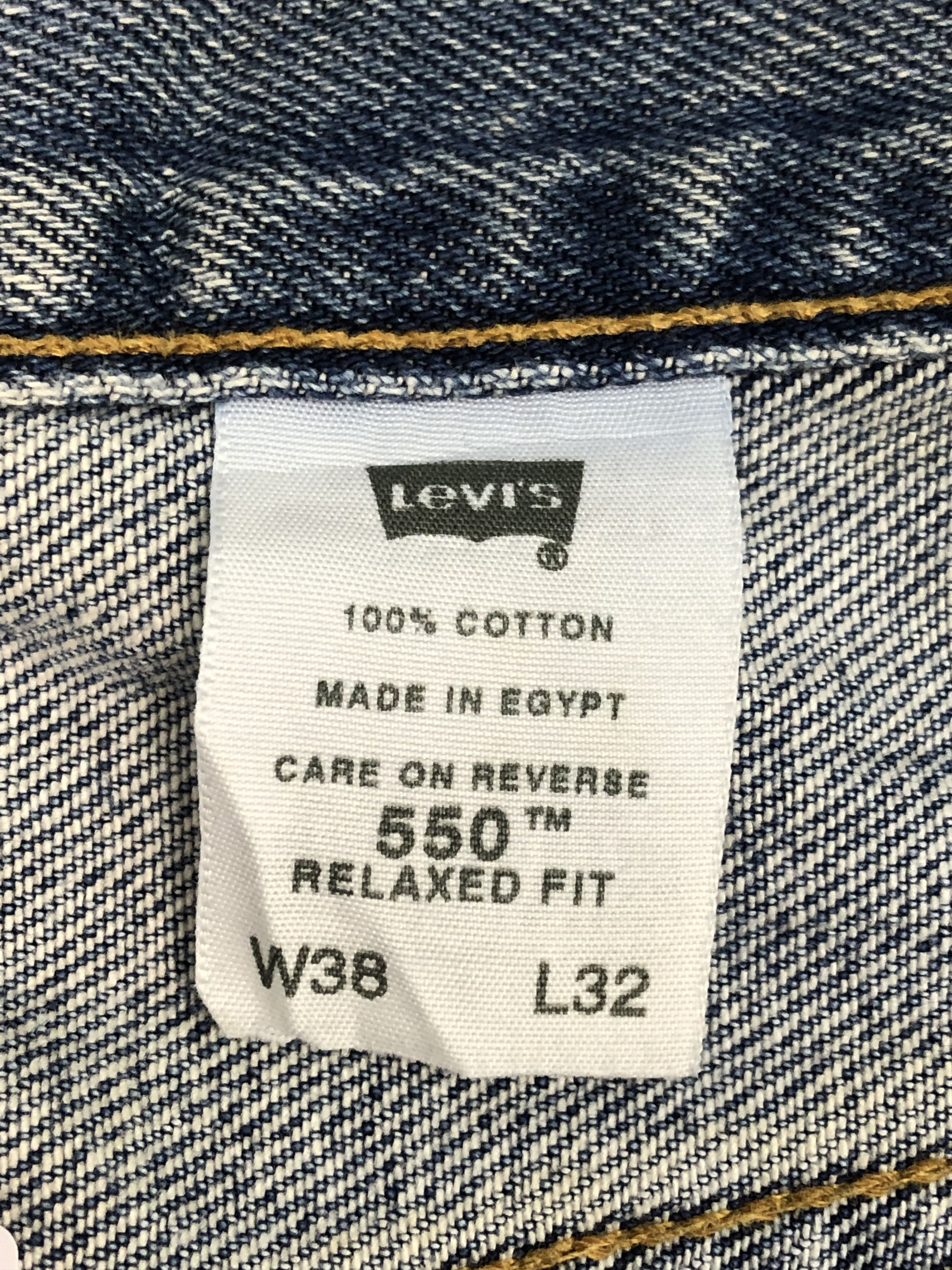 Levi's Vintage Levis 550 Jeans DP0396 Size US 34 / EU 50 - 8 Thumbnail