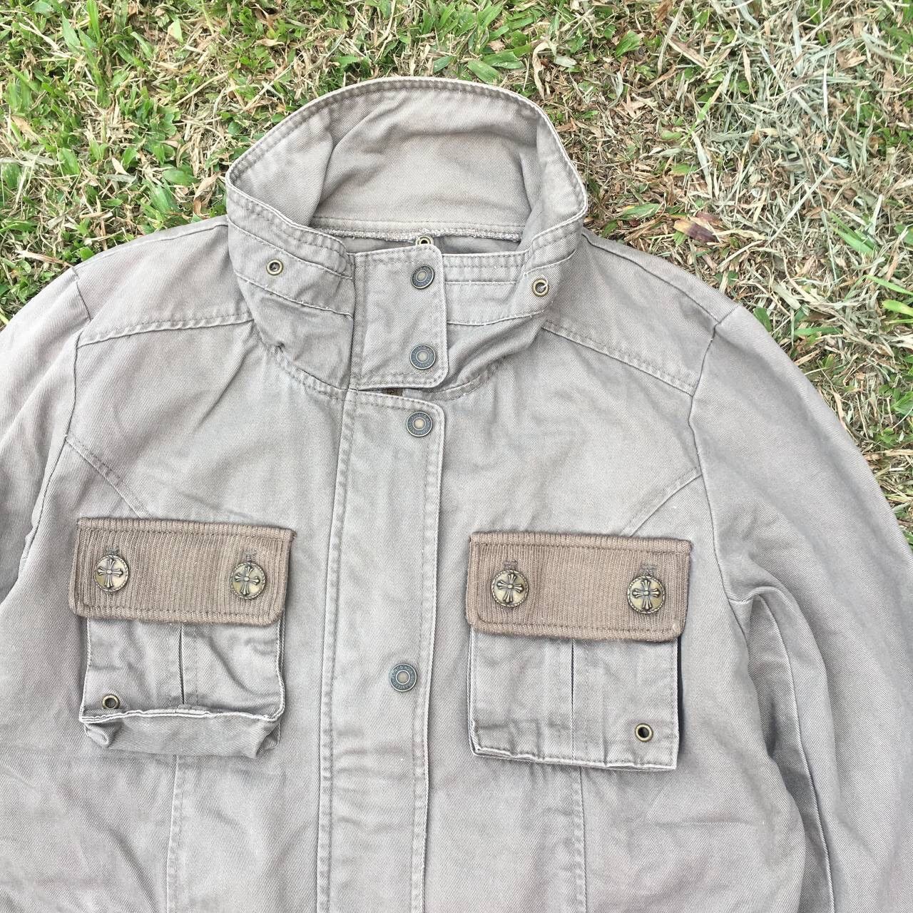 Japanese Brand Sky Bomber Green Army Parka Jacket Size US M / EU 48-50 / 2 - 2 Thumbnail