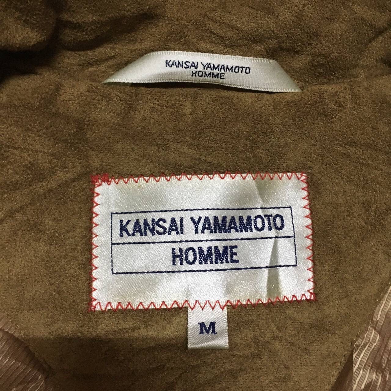 Kansai Yamamoto Kansai Yamamoto Homme Suede Jacket Size US M / EU 48-50 / 2 - 4 Thumbnail