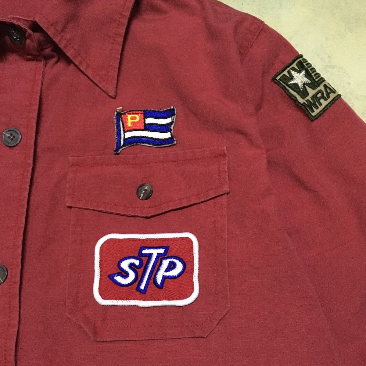 Gear for Sports Racing STP Patches Button Up Shirt Size US L / EU 52-54 / 3 - 4 Thumbnail