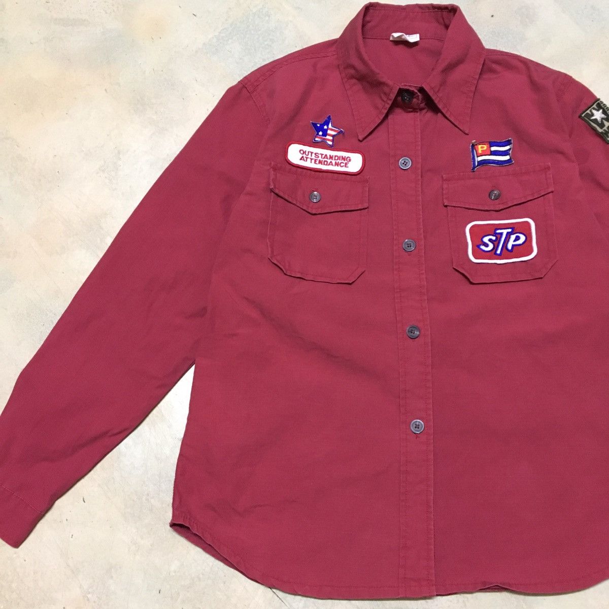 Gear for Sports Racing STP Patches Button Up Shirt Size US L / EU 52-54 / 3 - 2 Thumbnail