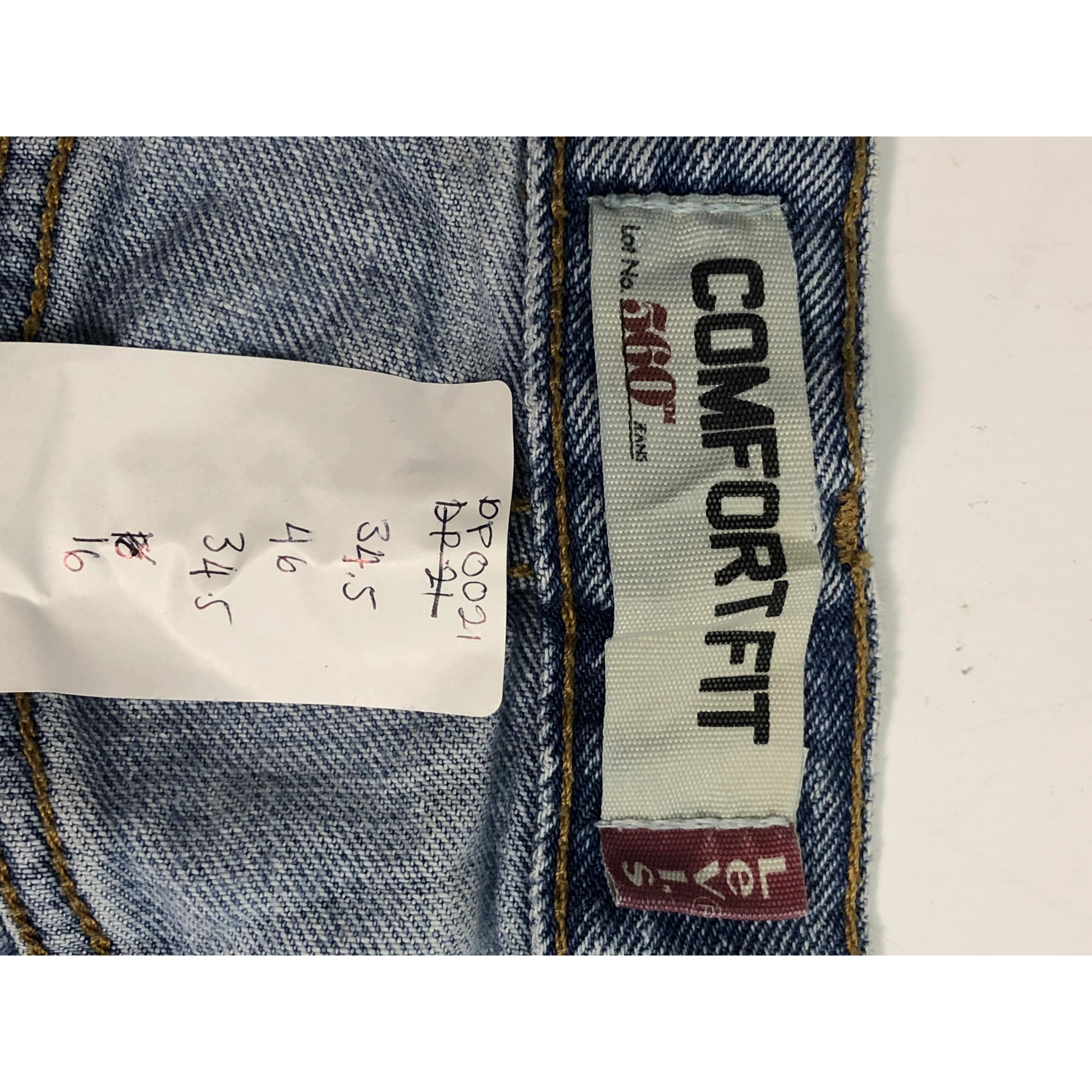 Levi's Vintage Levis 560 Comfort Fit Faded Denim DP0021 Size US 34 / EU 50 - 8 Thumbnail