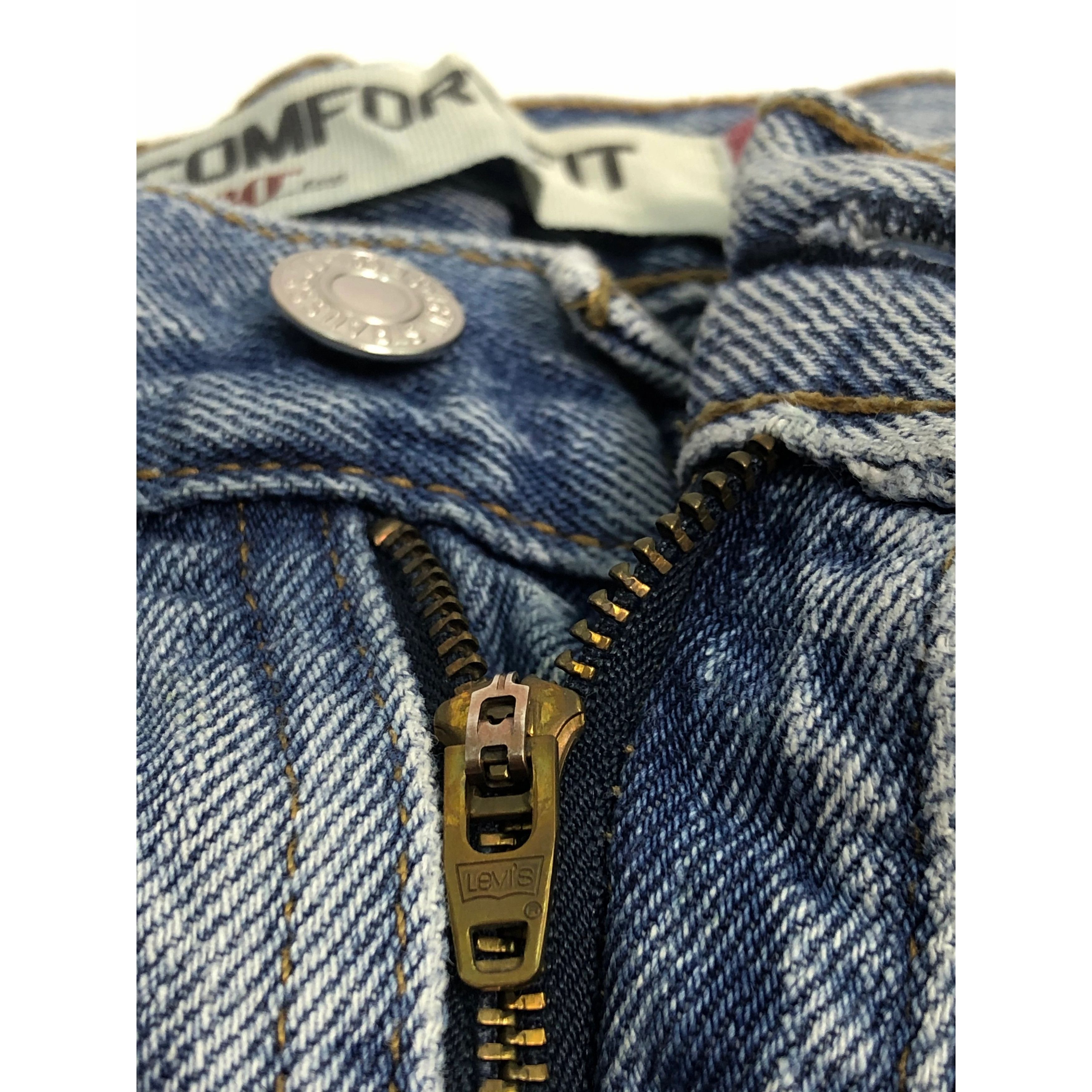 Levi's Vintage Levis 560 Comfort Fit Faded Denim DP0021 Size US 34 / EU 50 - 7 Thumbnail