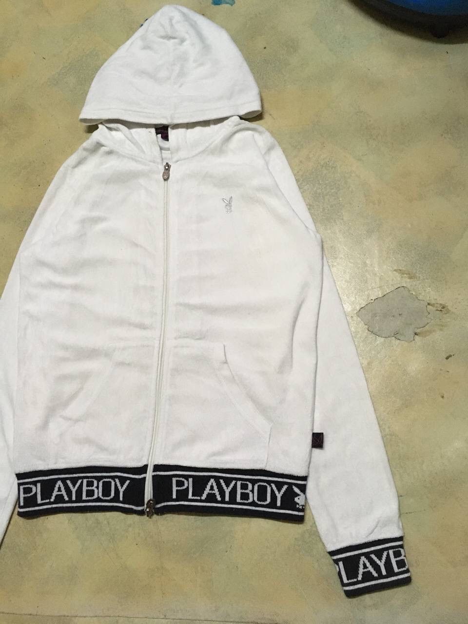 Playboy Playboy Hoodie Zipper Sweater Side Tape Logo Size US S / EU 44-46 / 1 - 3 Thumbnail