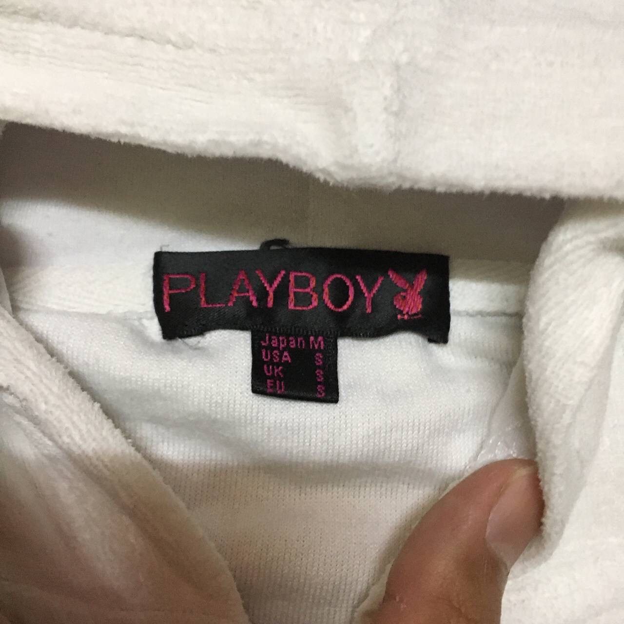 Playboy Playboy Hoodie Zipper Sweater Side Tape Logo Size US S / EU 44-46 / 1 - 7 Thumbnail