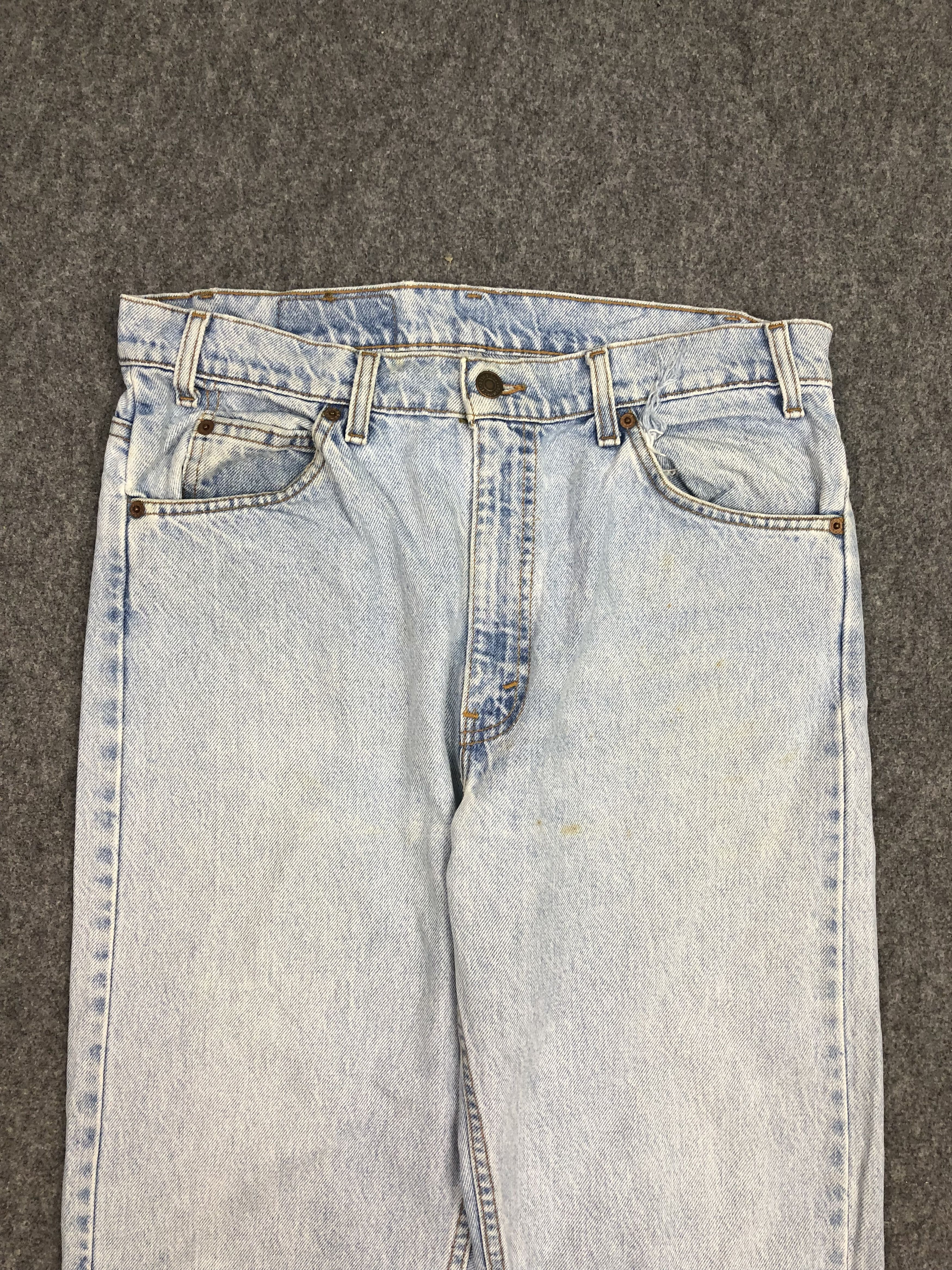 Levi's Vintage 90s Levis 505 Jeans DP0441 Size US 34 / EU 50 - 3 Thumbnail